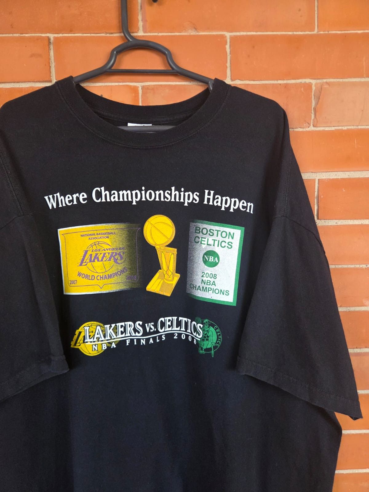 NBA 2008 NBA Lakers vs Celtics Final Size US XXL / EU 58 / 5 - 2 Thumbnail