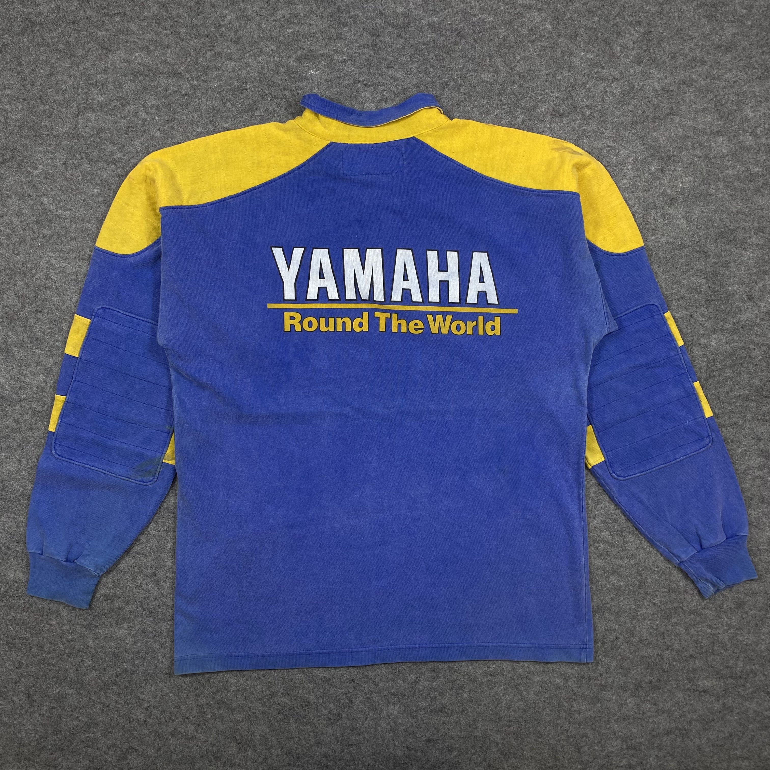 Yamaha VINTAGE YAMAHA MARINE POLO SHIRT-J622 Size US XL / EU 56 / 4 - 1 Thumbnail