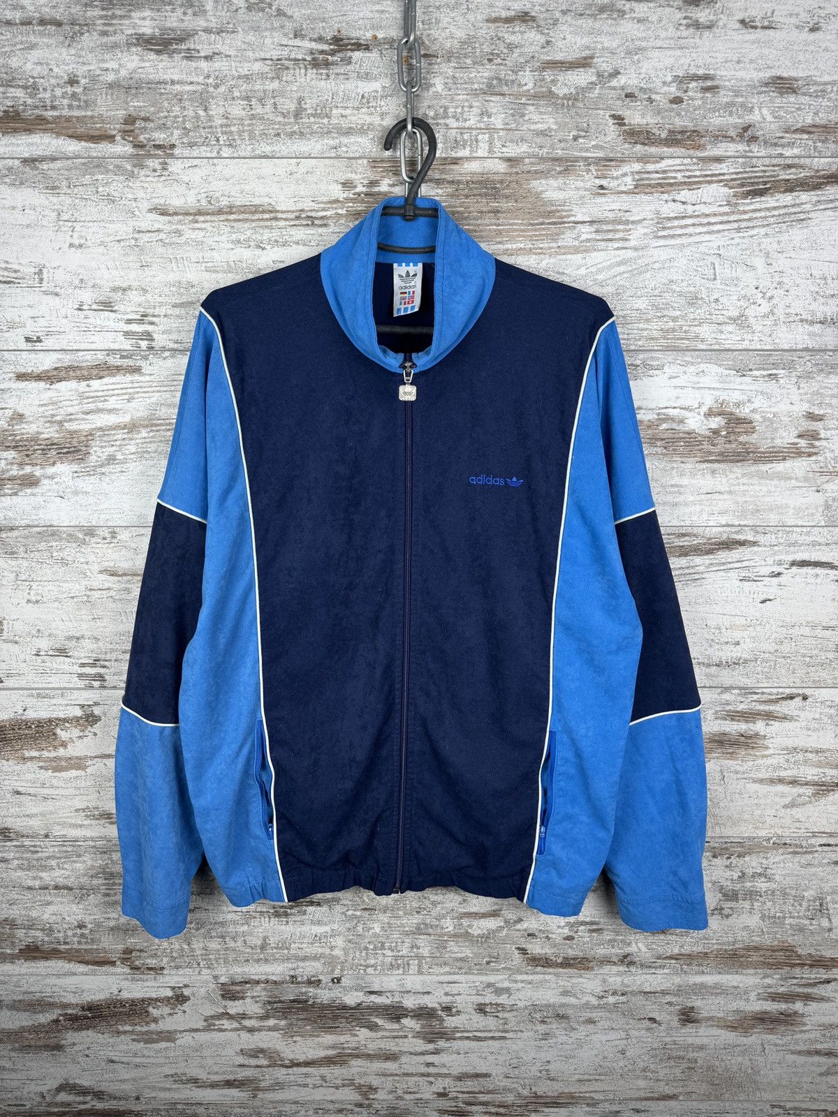 Adidas Mens Adidas track jacket 80s West Germany olympic full zip Size US M / EU 48-50 / 2 - 1 Thumbnail