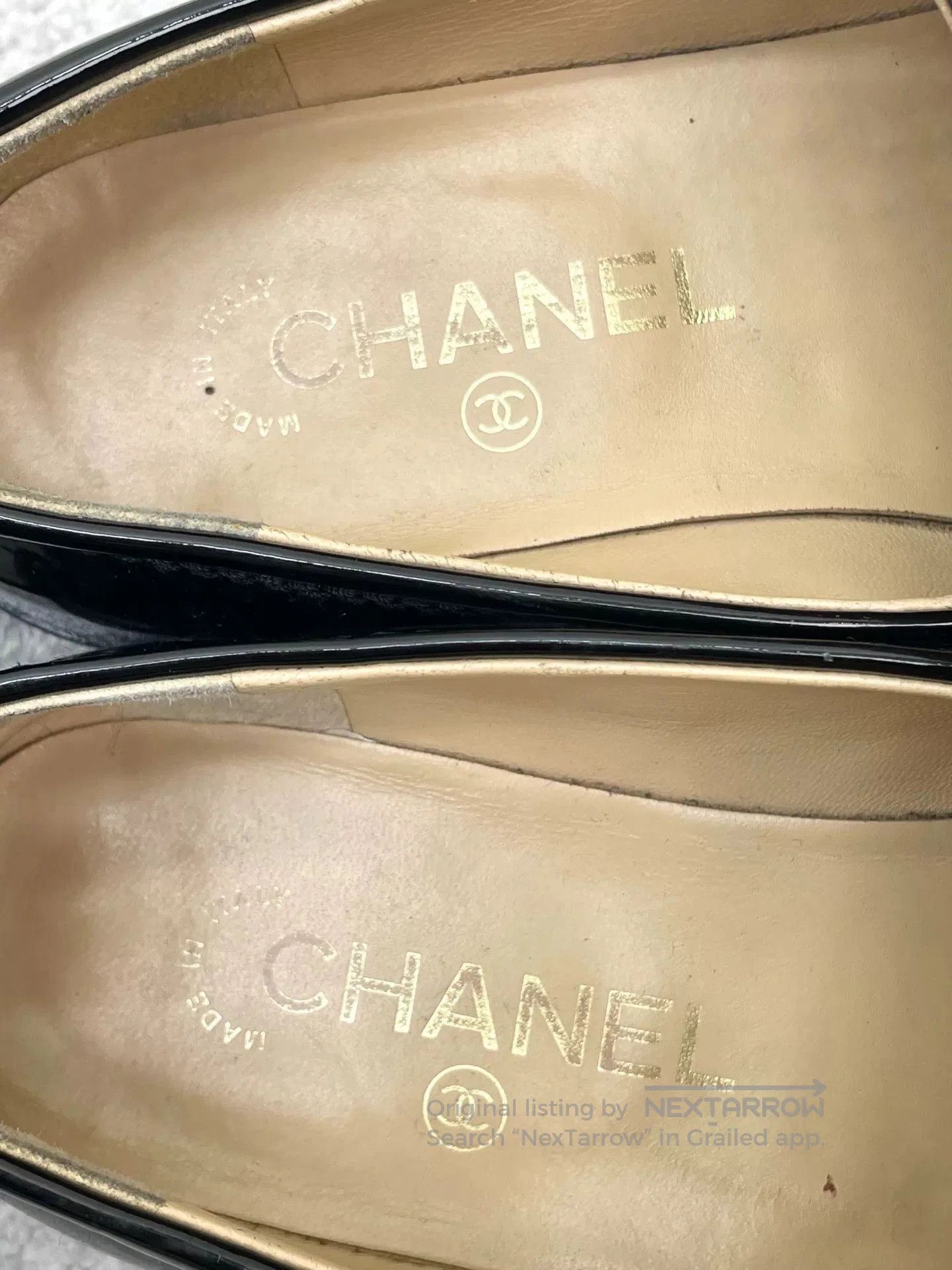 Chanel Chanel Letter Loafers. Size US 5.5 / IT 35.5 - 6 Thumbnail