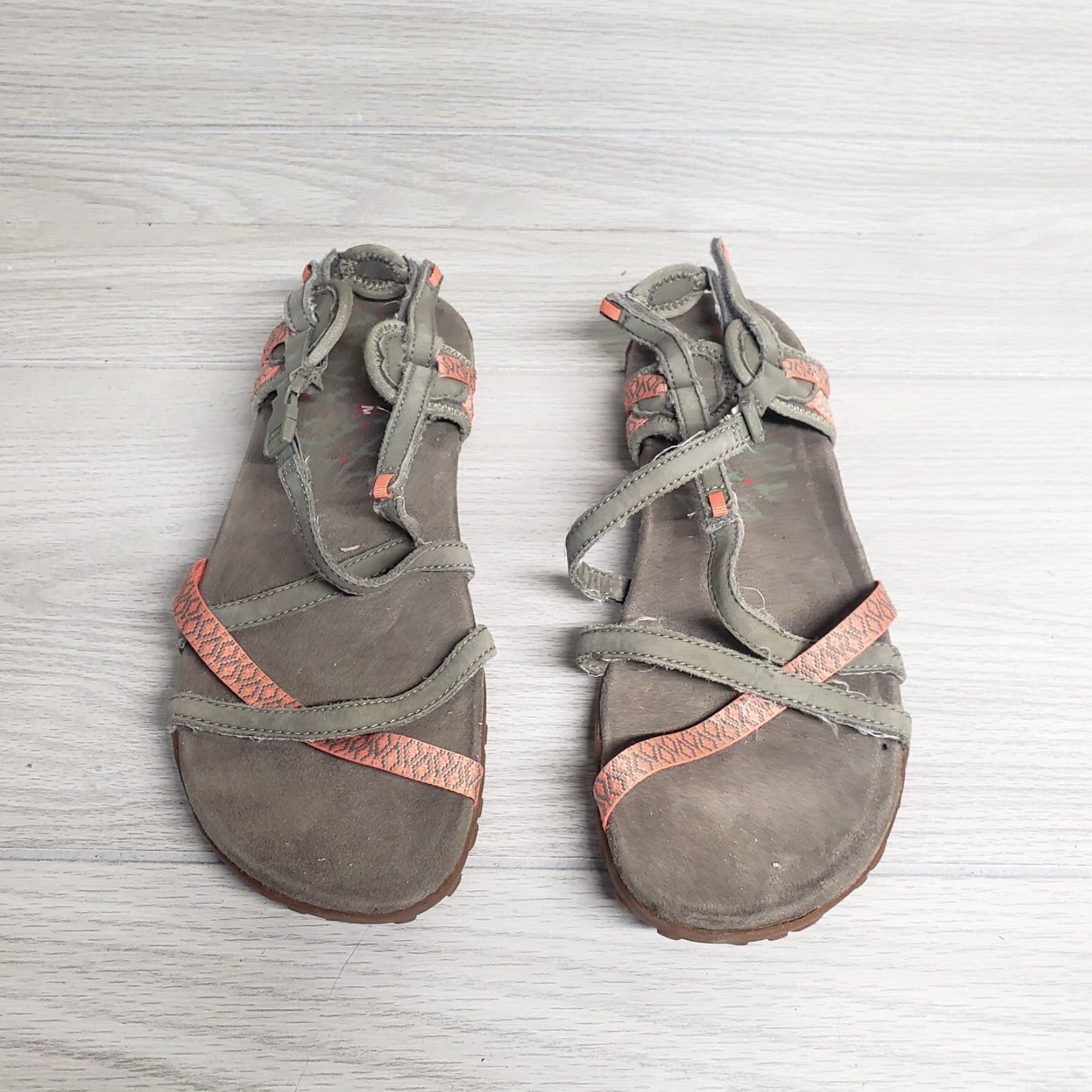 Merrell Merrell Sport Sandals Women Leather Adjustable Strap Breathable Cushioned Outdoor Blue 39 UK 6 US 8 Shoes Size US 6 / IT 36 - 3 Thumbnail