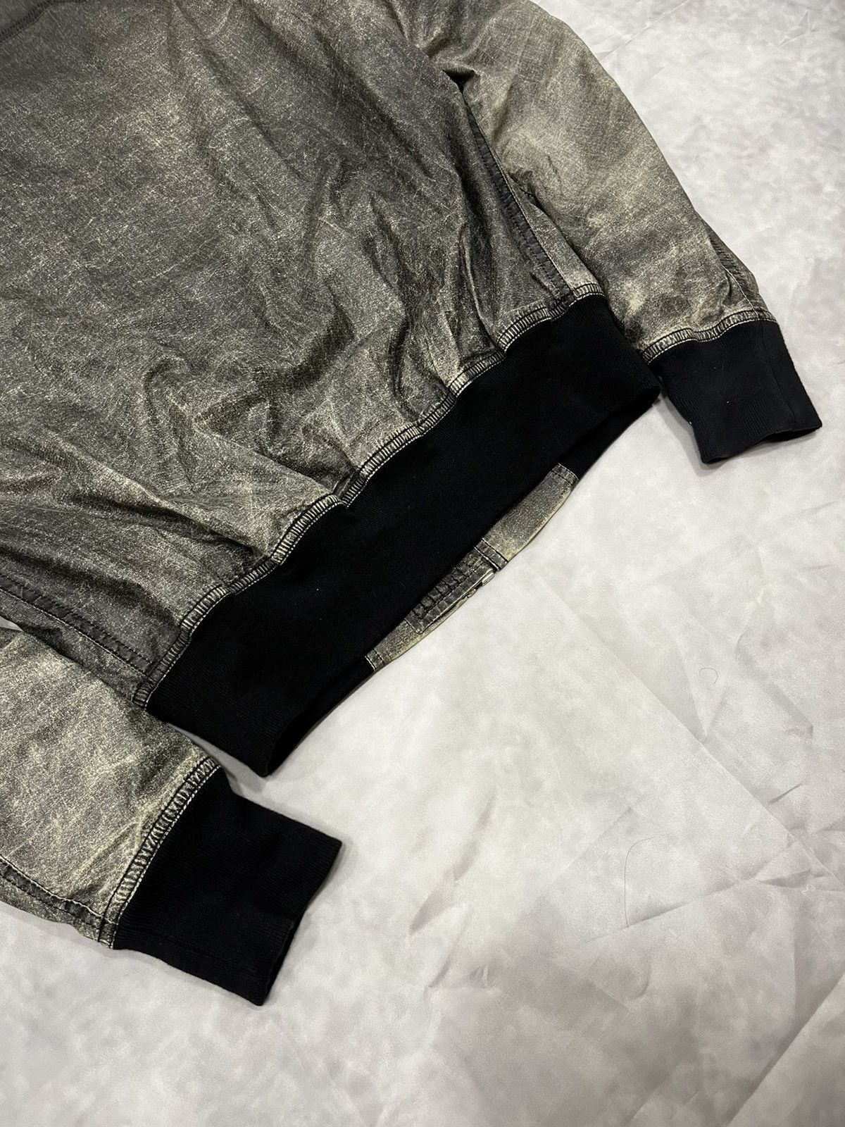 Rick Owens Rick Owens Drkshdw Rare Wet Asphalt MA-1 Bomber Jacket Size US S / EU 44-46 / 1 - 6 Thumbnail