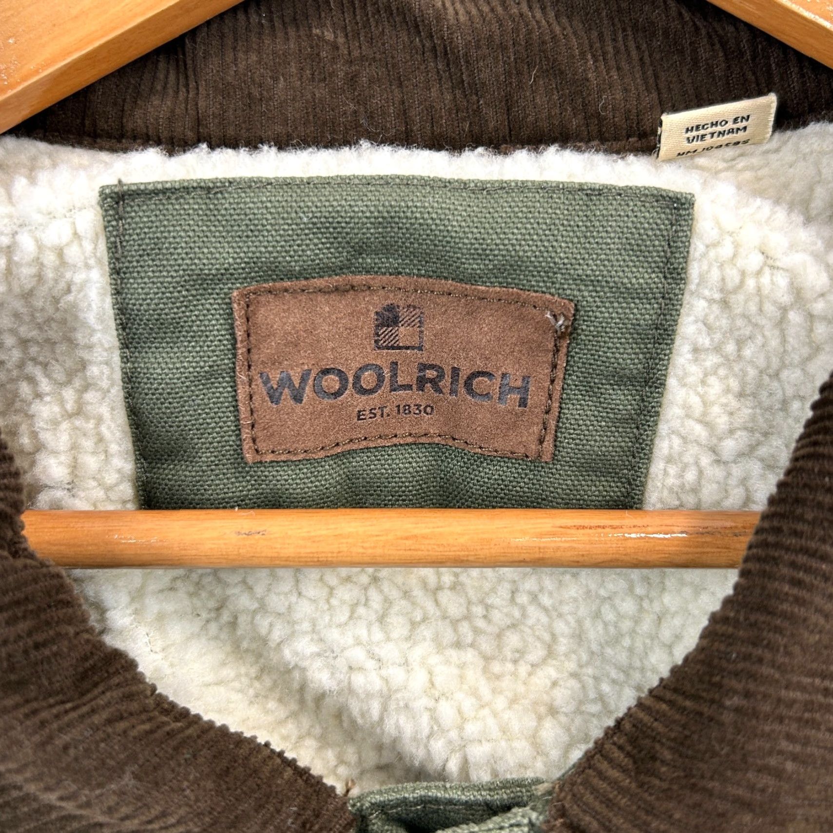 Vintage VINTAGE Woolrich Jacket Chore Detroit Style Canvas 2XL Green Mens Woolen Mills Lined Winter Casual Workwear Size US XXL / EU 58 / 5 - 3 Thumbnail