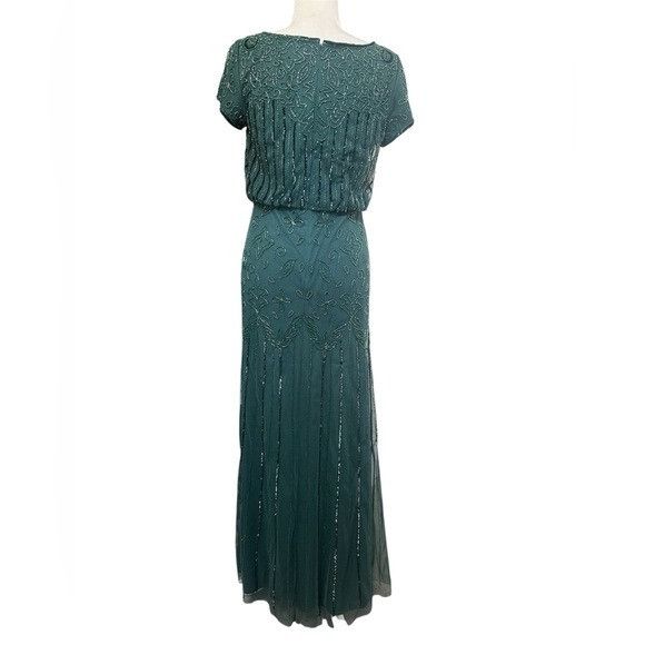 adrianna papell emerald green dress Elegant Strapless Emerald Green Evening Dress SS601 main image 1