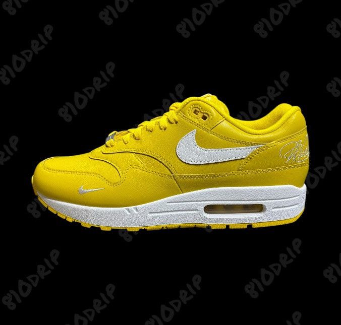 Nike × Supreme Supreme Nike Air Max 1 '87 SP Speed Yellow (10) Size US 10 / EU 43 - 4 Thumbnail