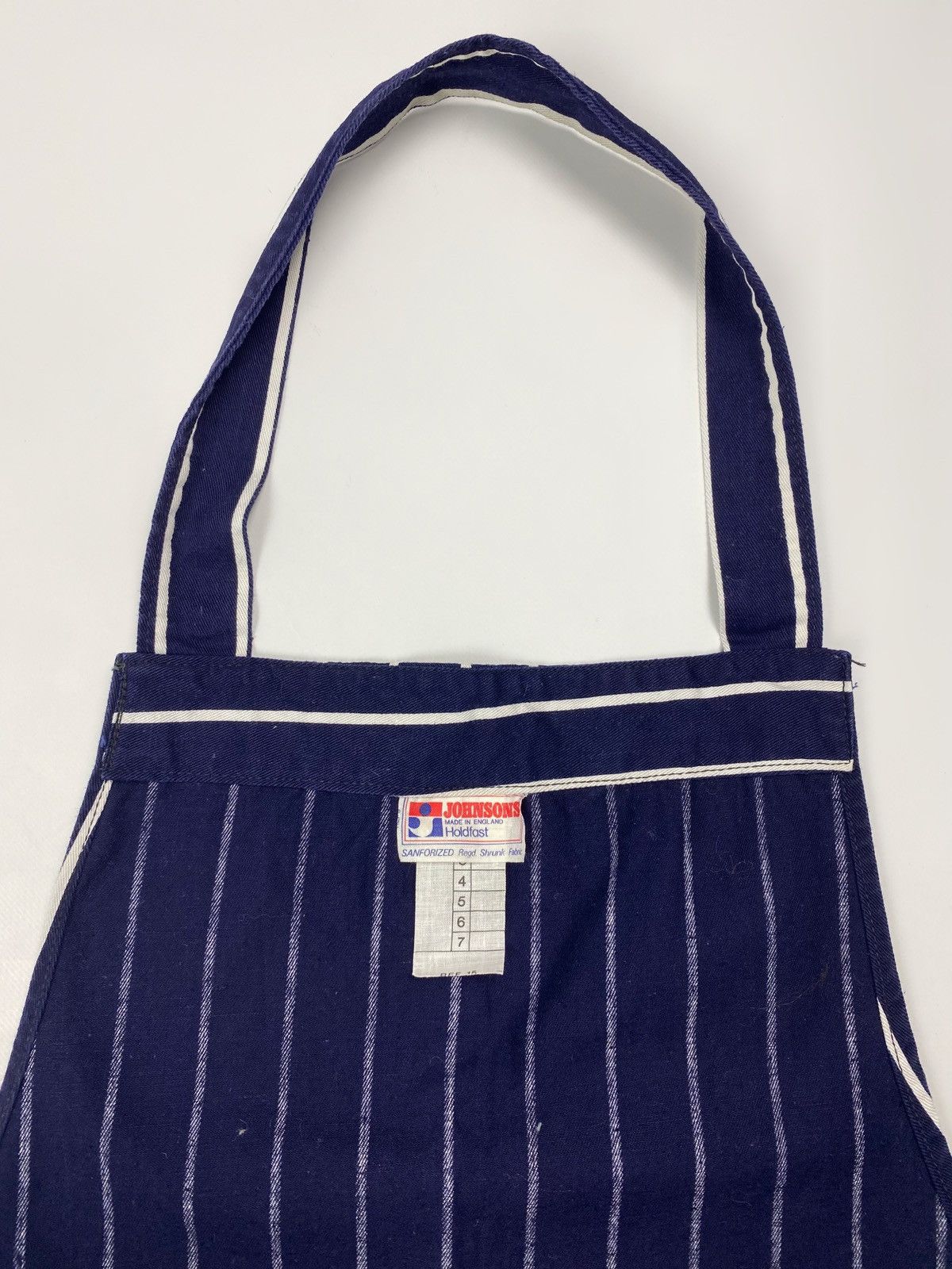 Vintage 1960’s Vintage Jonhsons Sanforized Pinstripe Selvedge Apron Size ONE SIZE - 6 Thumbnail