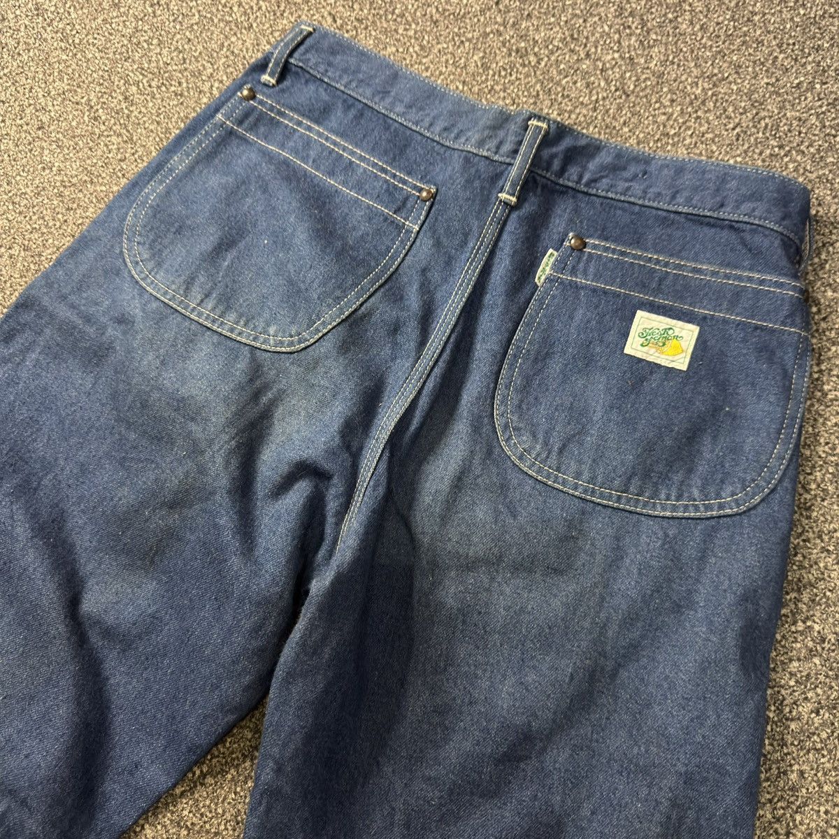 Hysteric Glamour 🇯🇵 Vintage 90s Japanese Betty Smith Fresh Lemon Fancy Denim Size US 31 - 8 Thumbnail