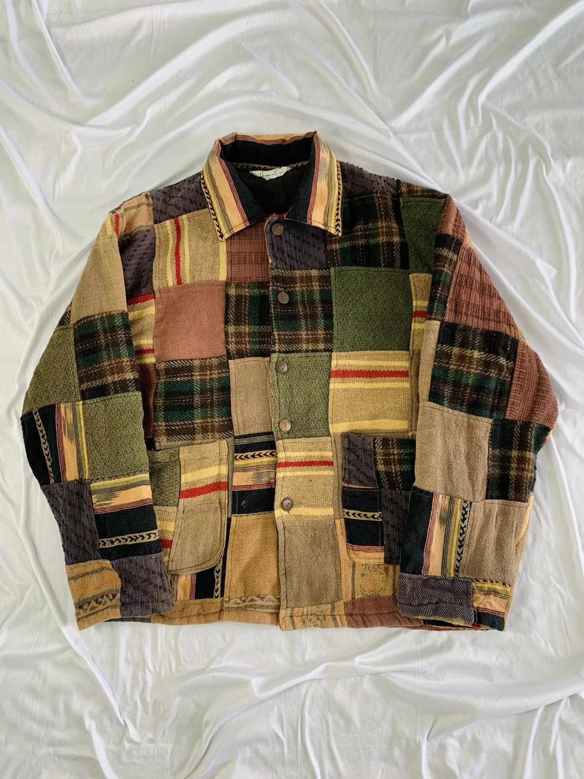 Vintage Kapital inspired cut&sew style era jacket Size US XL / EU 56 / 4 - 1 Thumbnail