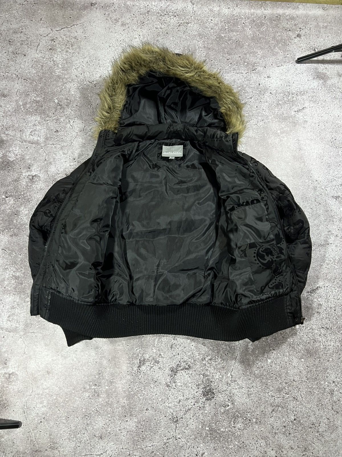 Japanese Brand Vintage Japanese G.O.A Style Fur Bomber Jacket Size US S / EU 44-46 / 1 - 6 Thumbnail