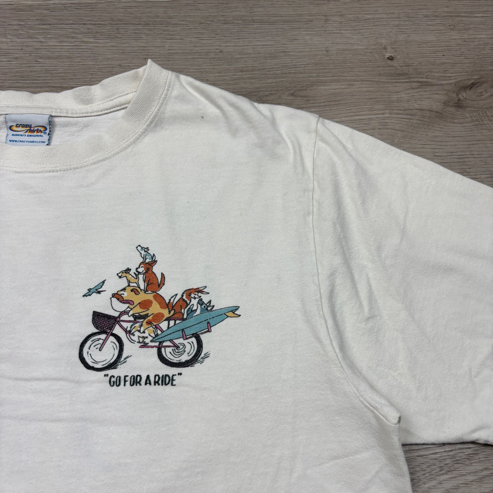 Other Crazy Shirts Go For a Ride Hawaiian Humane Society Shirt Med Size US M / EU 48-50 / 2 - 4 Thumbnail