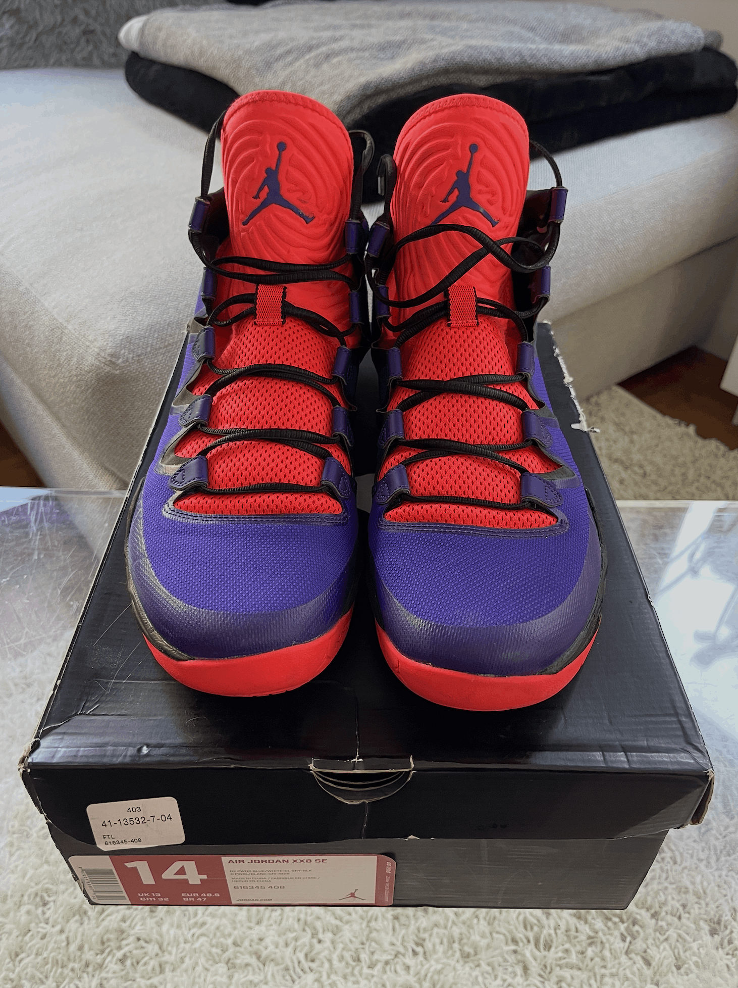 Nike Air Jordan XX8 SE XXVII Raptors Size US 14 / EU 47 - 4 Thumbnail
