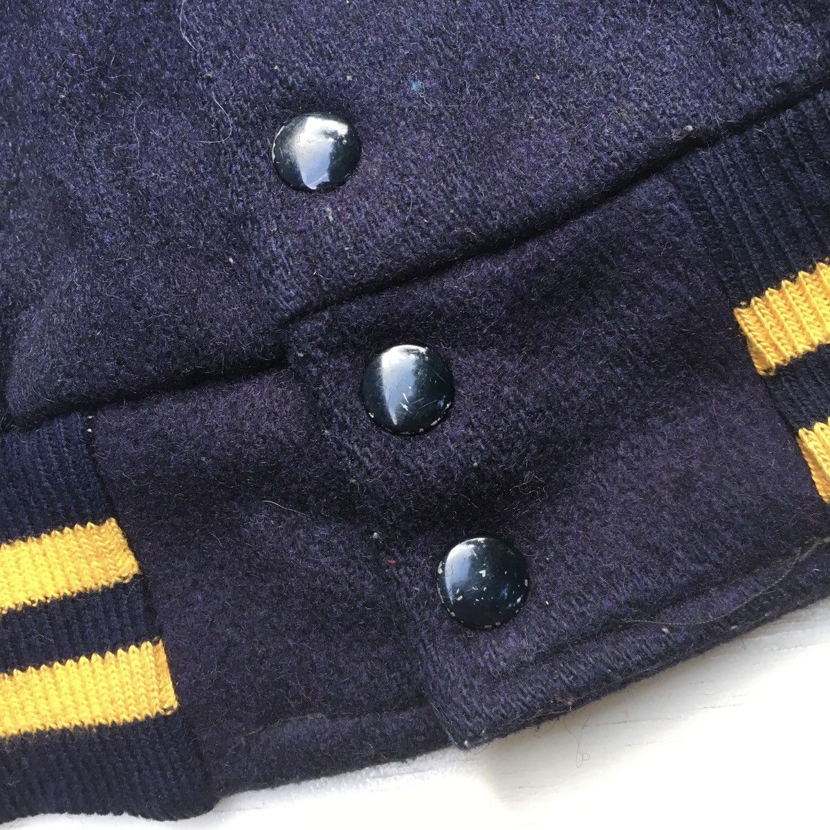 Vintage Vintage Michigan Wool Varsity Jacket Gem Sportswear Size US L / EU 52-54 / 3 - 10 Thumbnail