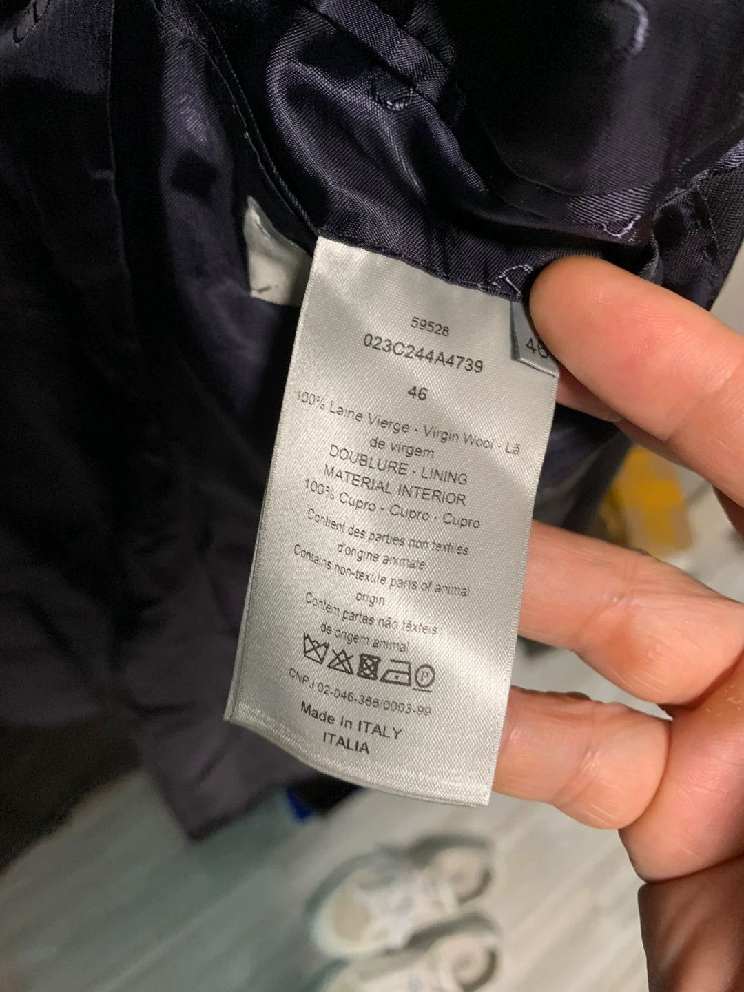 Dior Dior Homme 20ss Flowy Dapper Blazer 46 Size 46R - 9 Thumbnail