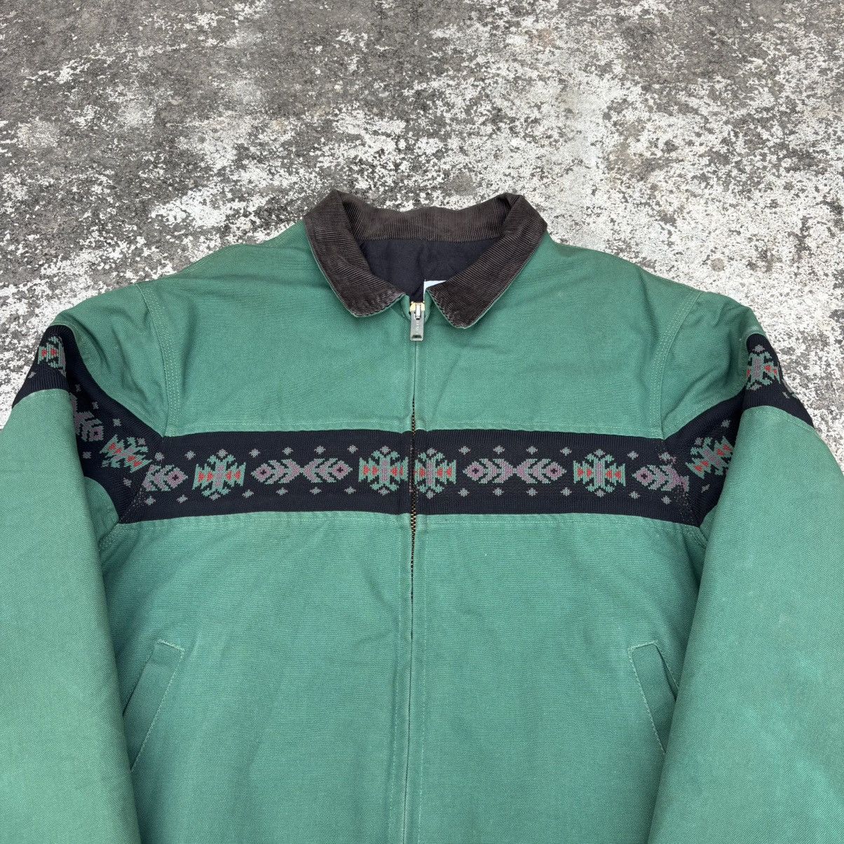Carhartt Rare💥Vintage Carhartt Aztec Santa fe jacket (1994) Size US XL / EU 56 / 4 - 2 Thumbnail
