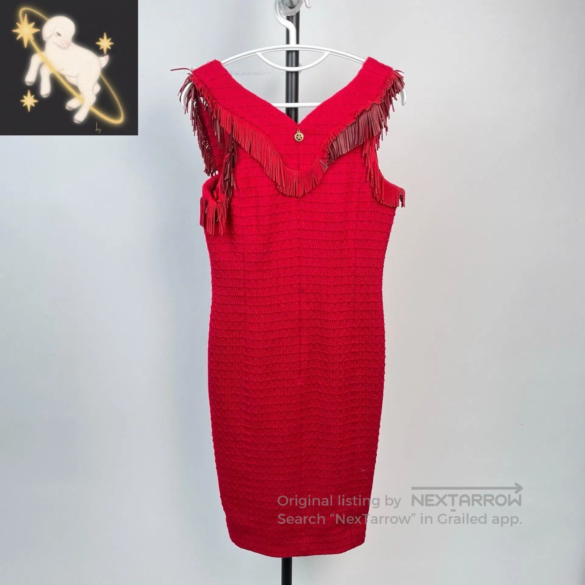 Chanel Chanel Retro Weaving Fringe Dress| Size XS / US 0-2 / IT 36-38 - 1 Thumbnail