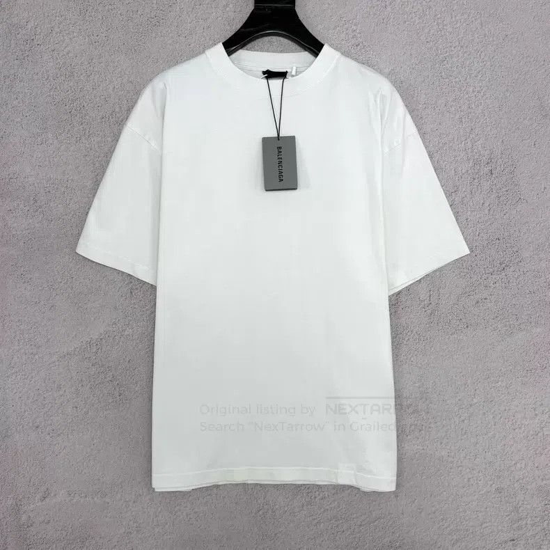 Balenciaga Balenciaga Washed Vintage Rhinestone T-Shirt Size US S / EU 44-46 / 1 - 1 Thumbnail