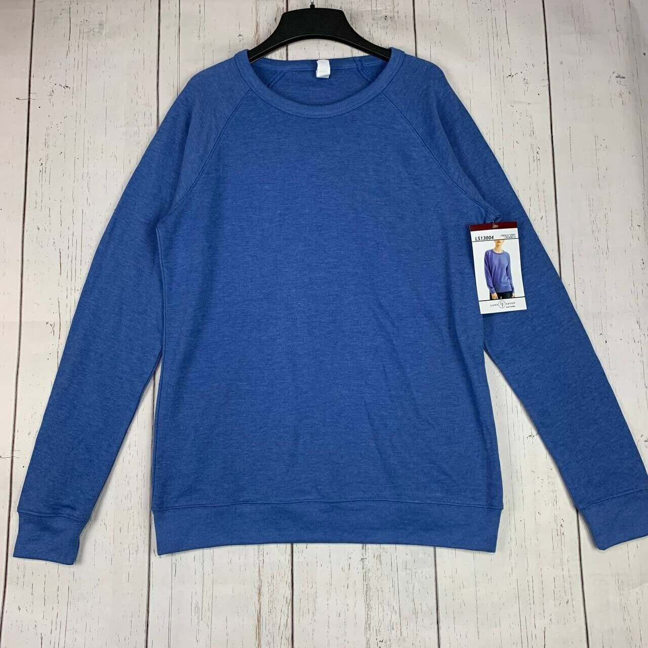Other Lane Seven Large Pullover Sweater Blue New Women Size L / US 10 / IT 46 - 1 Thumbnail