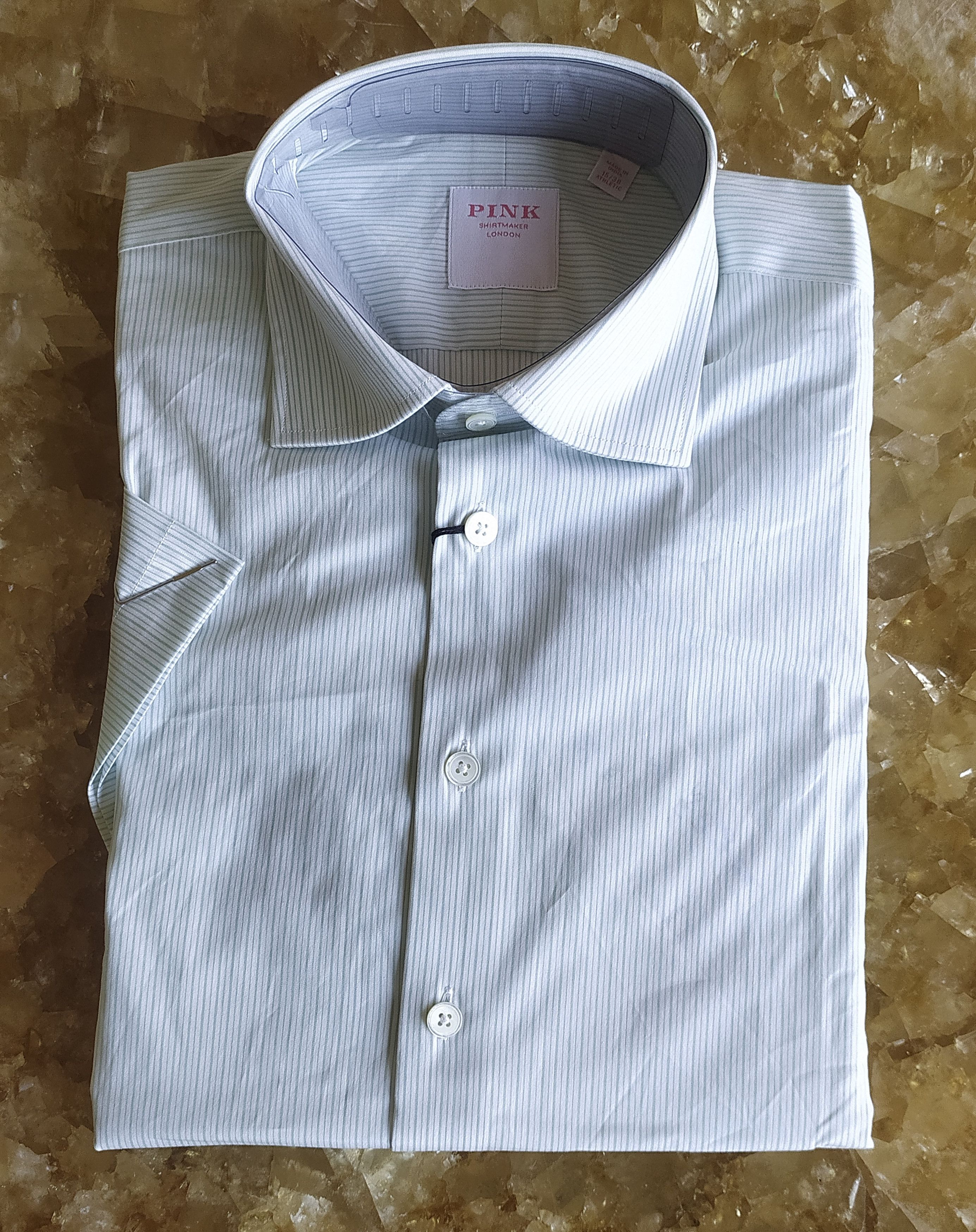 Thomas Pink Thomas Pink Men's Stripe Formal Shirt Free Shipping T/38 Size US S / EU 44-46 / 1 - 1 Thumbnail