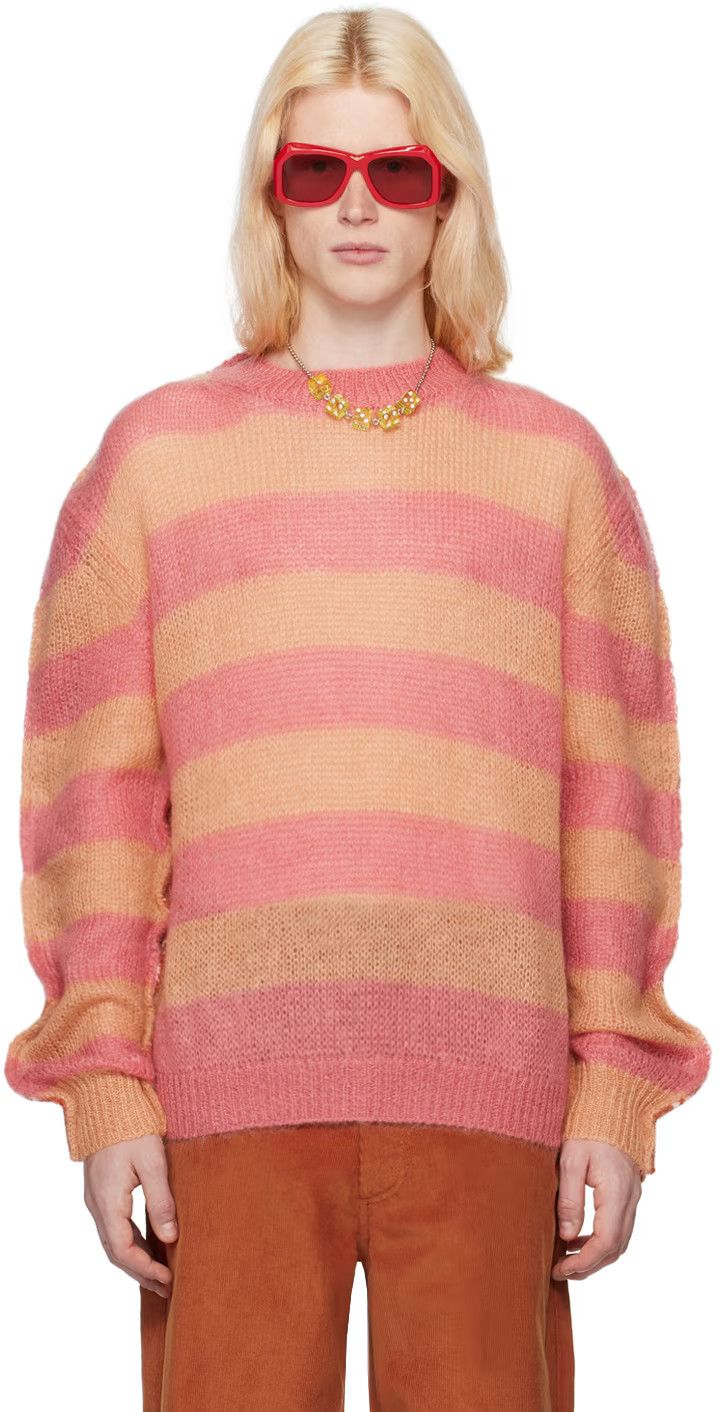 Marni o1y0225 Crewneck Sweater in Multicolor Size US M / EU 48-50 / 2 - 1 Thumbnail