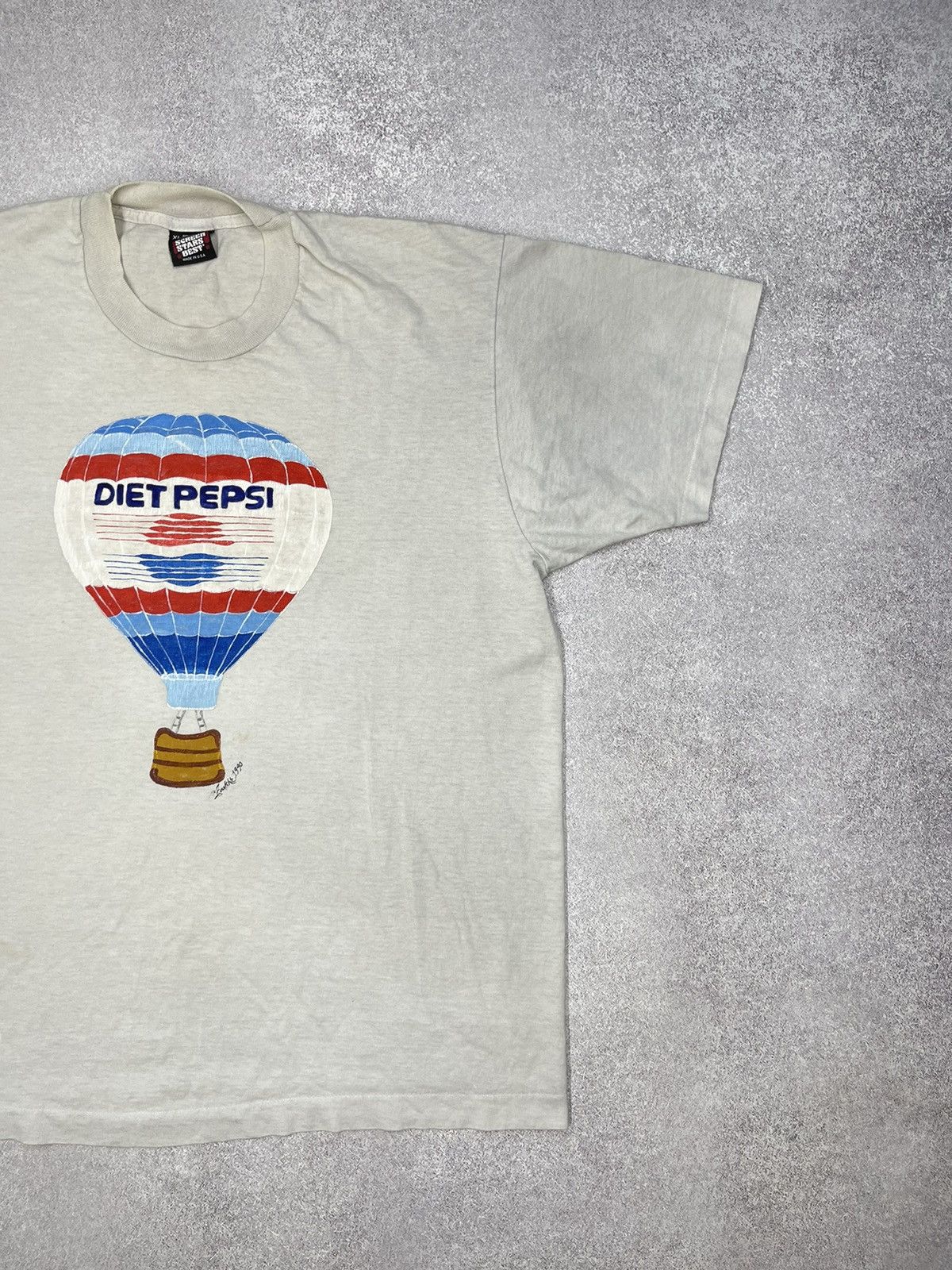 Pepsi Vintage Diet Pepsi 1990 Picture Made in USA Y2K Size US XL / EU 56 / 4 - 3 Thumbnail