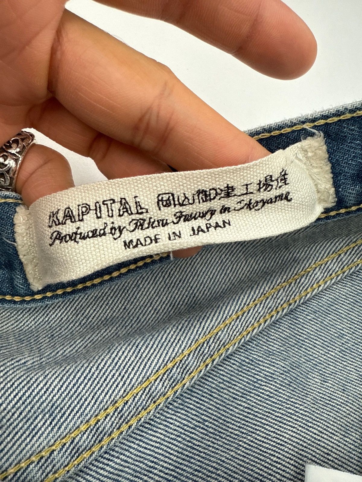Kapital Kapital Monkey Cisco Gem Studded Jeans Size US 32 / EU 48 - 3 Thumbnail