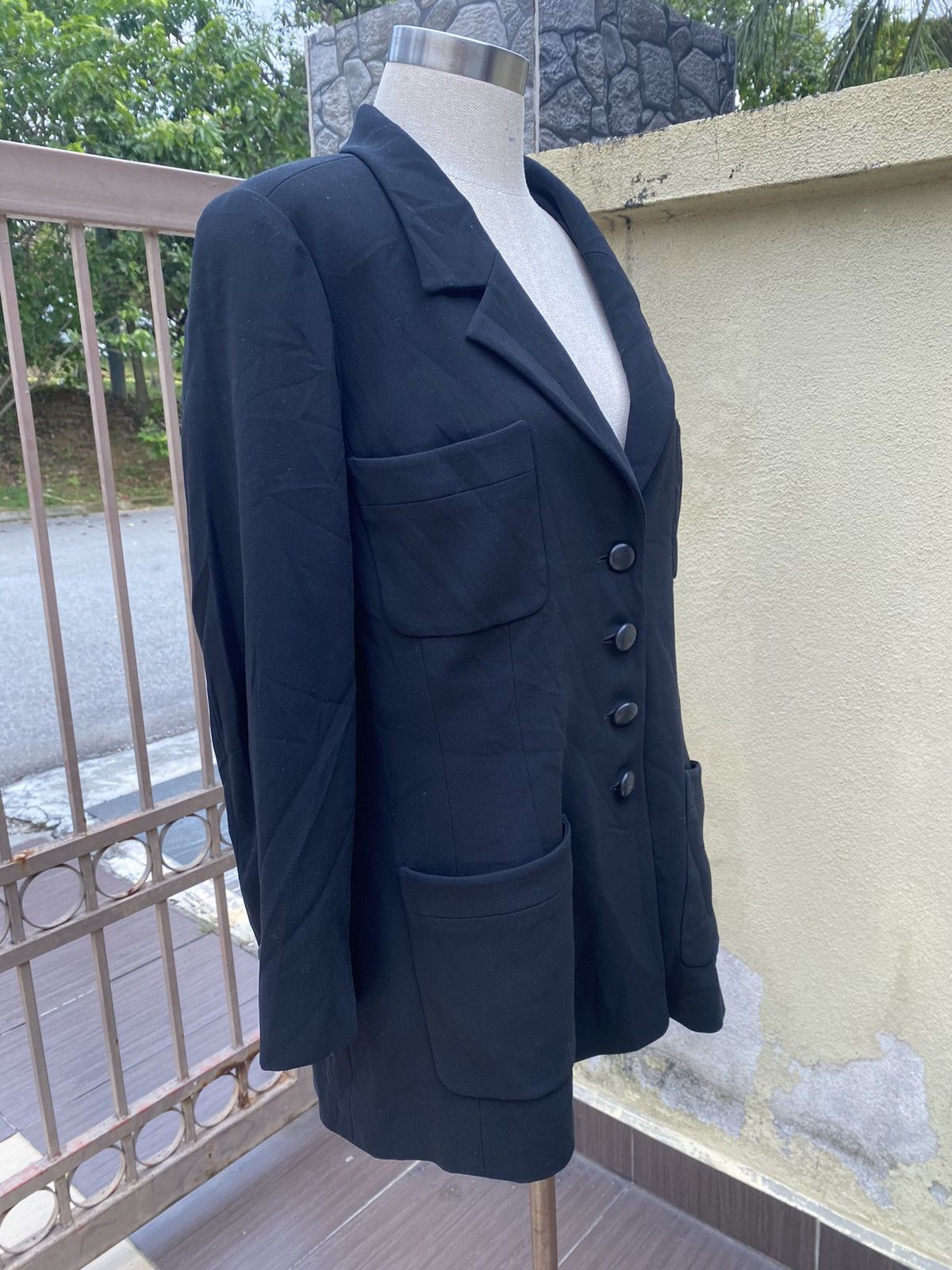 Chanel vintage ‘97 couture Chanel wool blazer Size US S / EU 44-46 / 1 - 4 Thumbnail