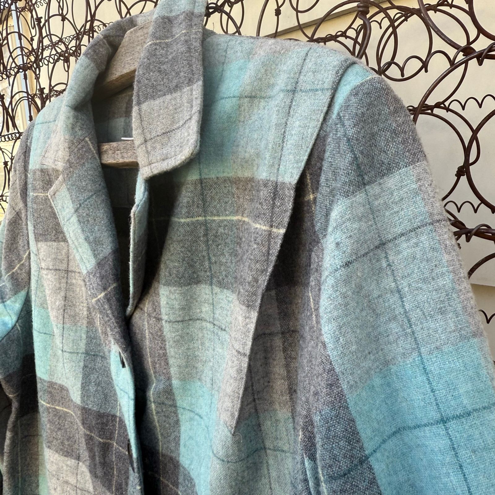 Pendleton Pendleton ‘49er Heritage Wool Blazer Jacket Blue Plaid M Size M / US 6-8 / IT 42-44 - 3 Thumbnail