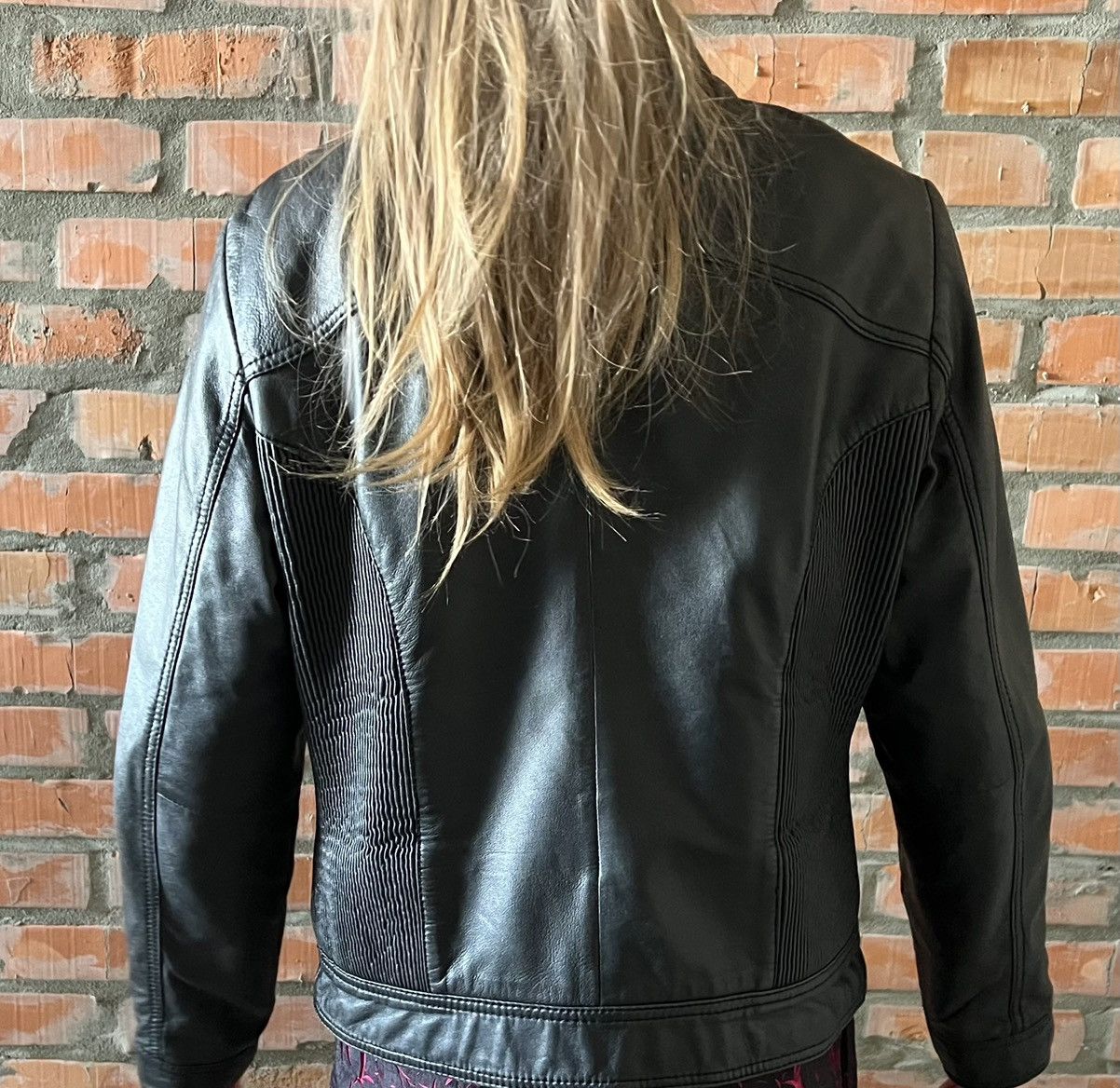 Leather Vintage Women’s Leather Biker Jacket Size L / US 10 / IT 46 - 16 Thumbnail