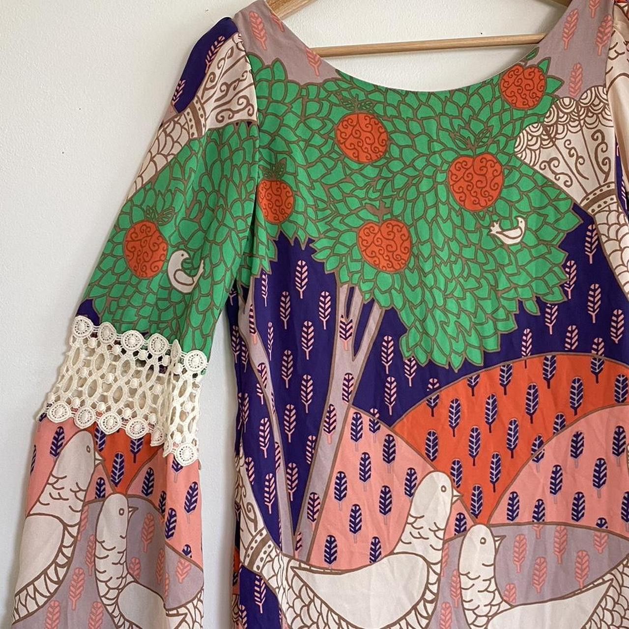 Designer JUDITH MARCH VINTAGE BOHO DRESS LONG SLEEVE SMALL BOHO Size S / US 4 / IT 40 - 4 Thumbnail