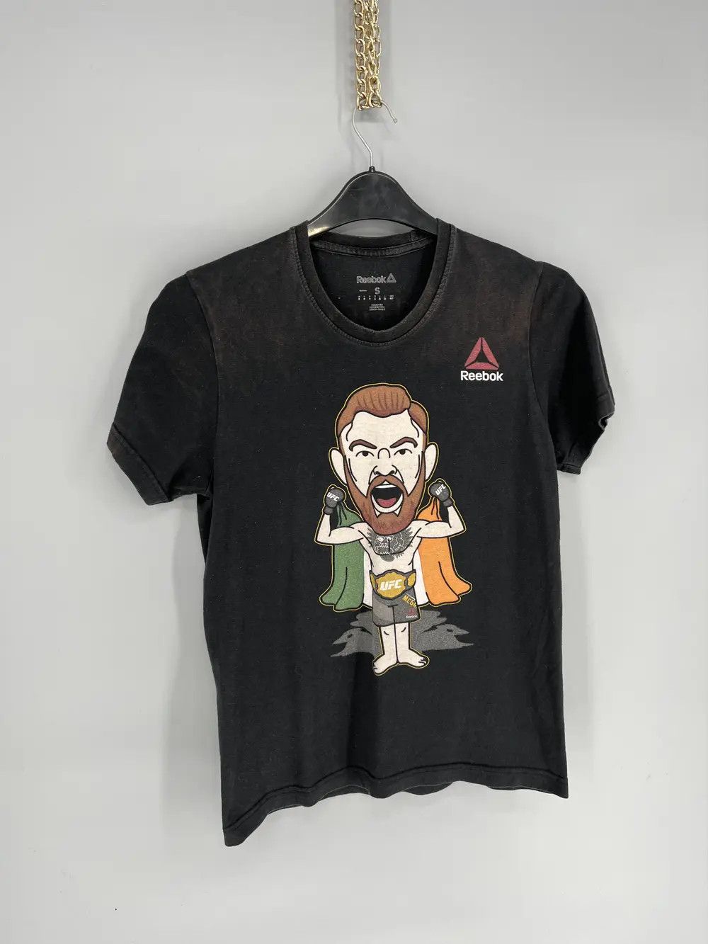 Reebok Vintage Y2K Reebok Conor McGregor Streetwear T- Shirt Size US S / EU 44-46 / 1 - 2 Thumbnail