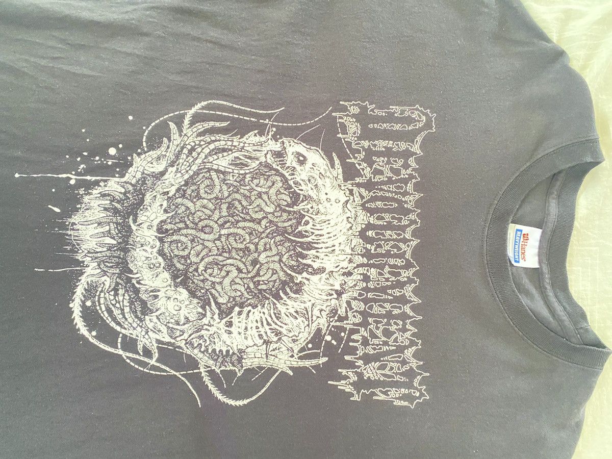 Band Tees Rare Vintage Devourment 2004 Maggot Infestation Brutal Tee Size US XL / EU 56 / 4 - 7 Thumbnail