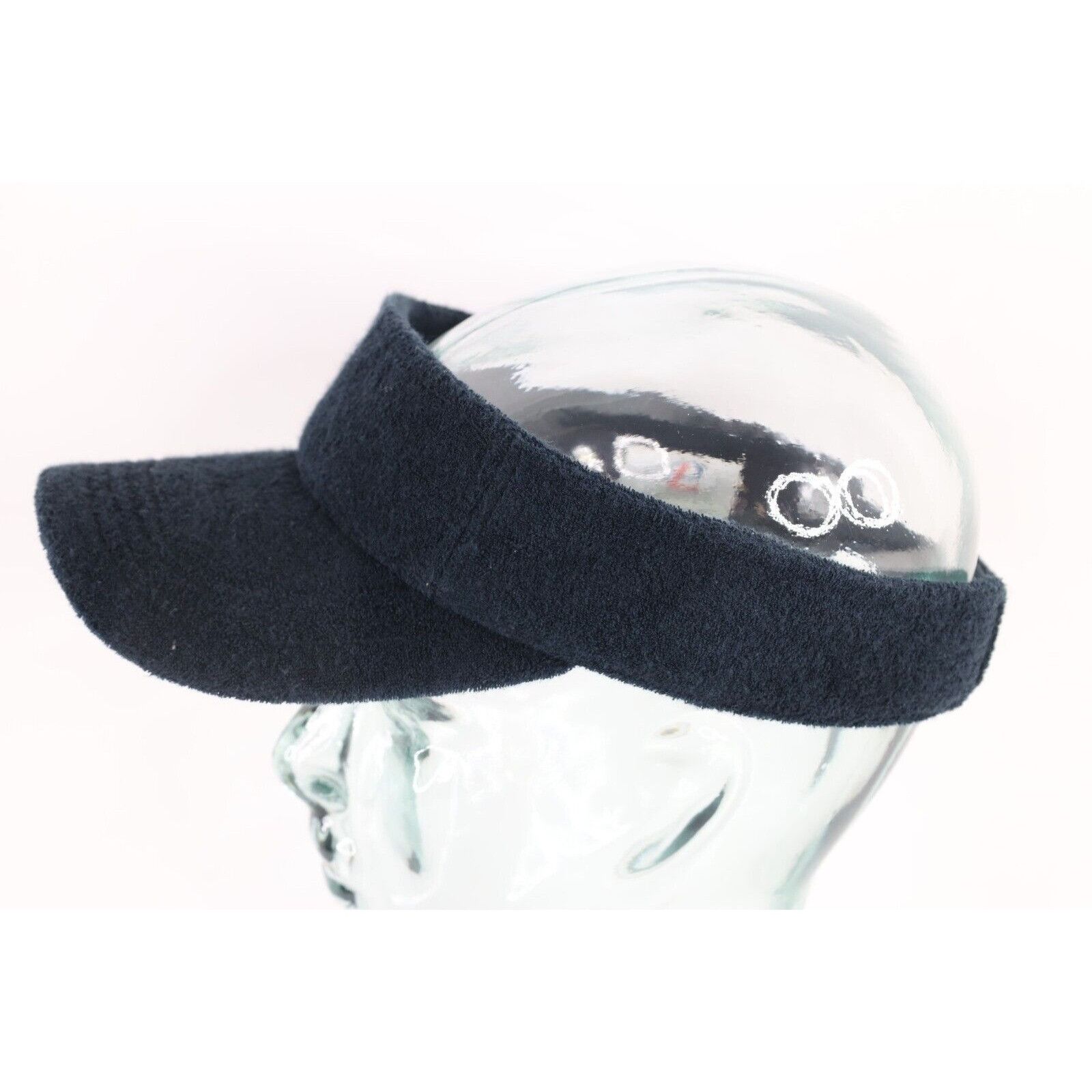 Vintage Vintage 90s Streetwear Terry Cloth Adjustable Visor Hat Size ONE SIZE - 3 Thumbnail