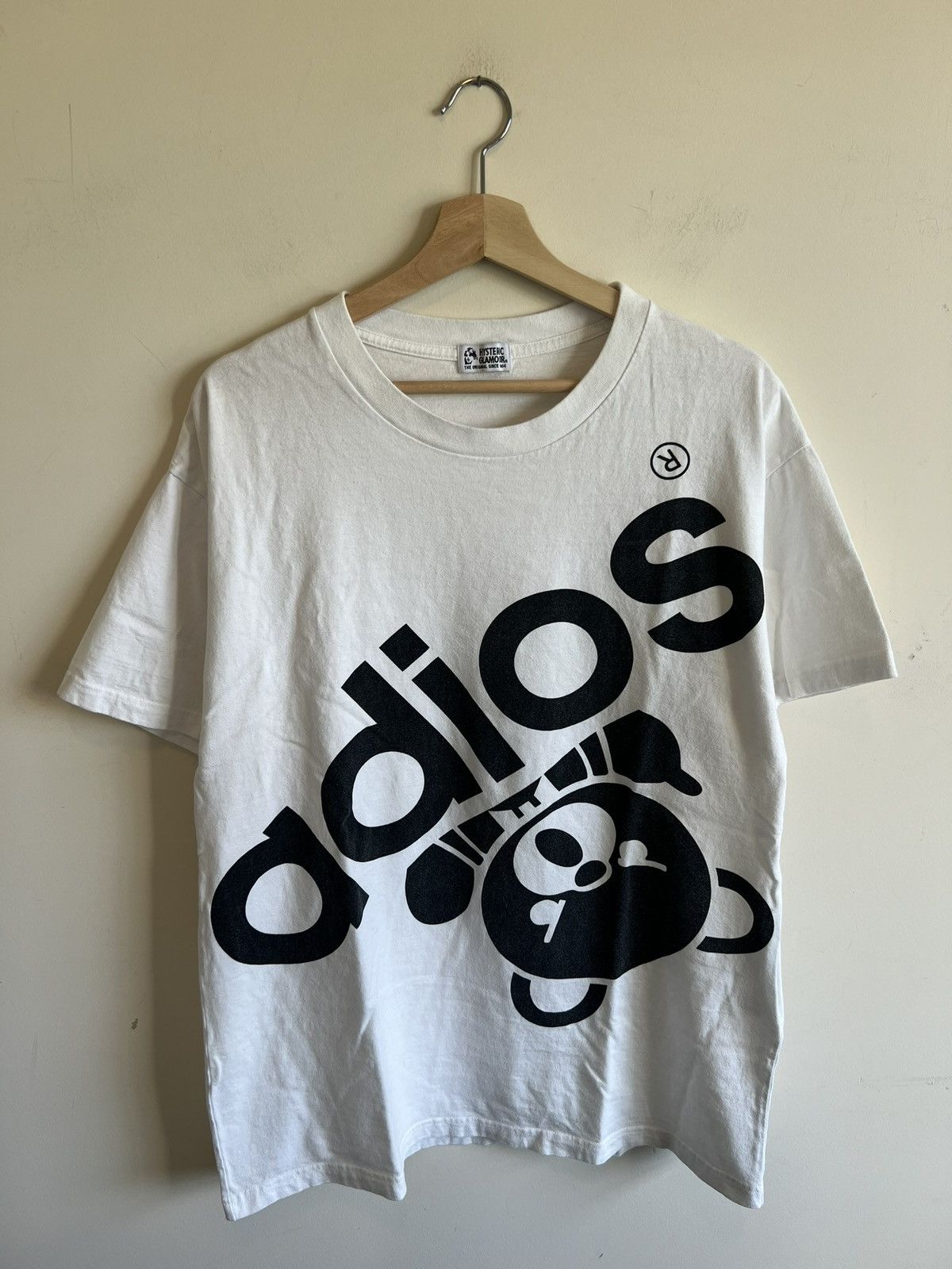 Hysteric Glamour 2000s Hysteric Glamour "Adidas" Adios Bear Tee Size US L / EU 52-54 / 3 - 1 Thumbnail