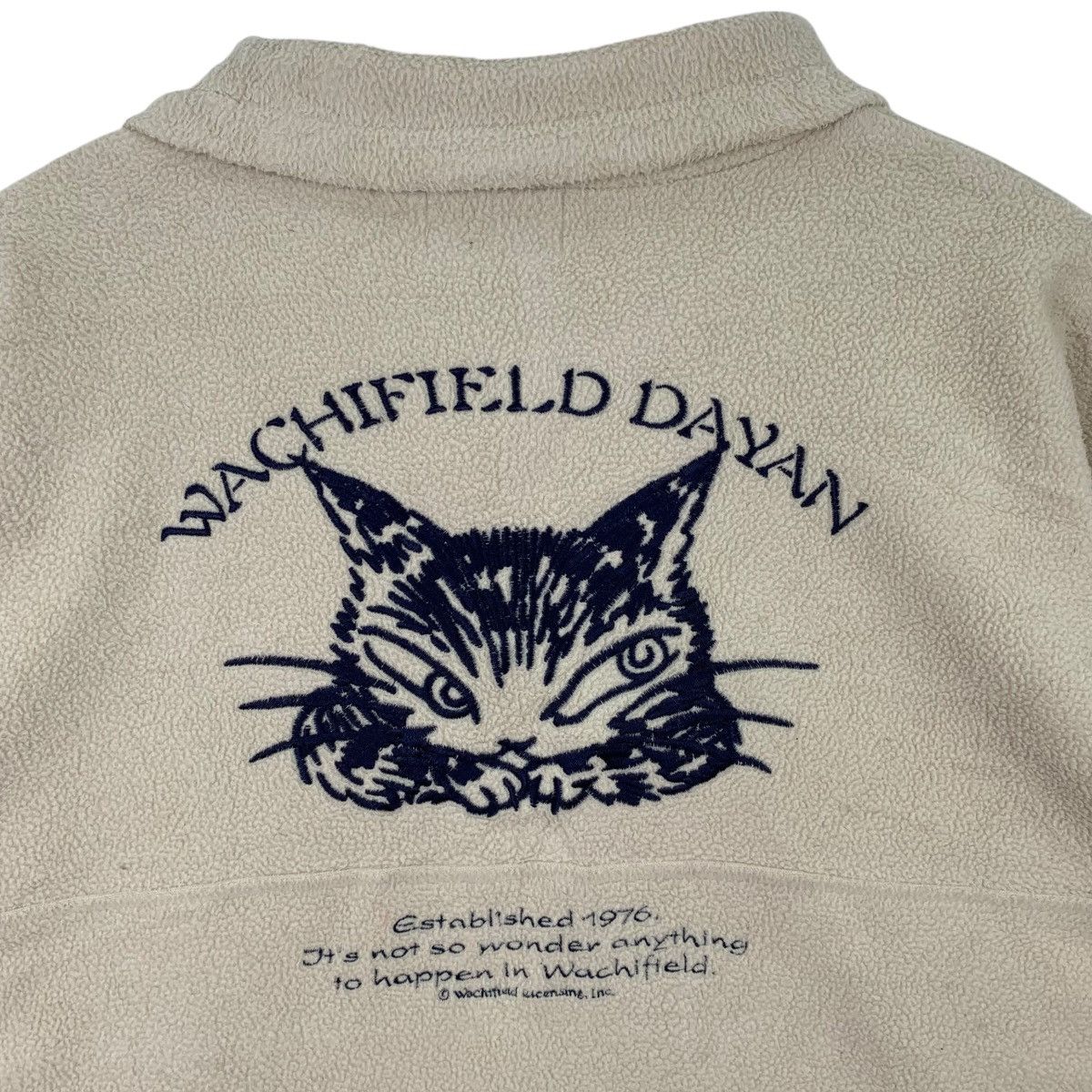 Japanese Brand × Vintage Vintage WACHIFIELD DAYAN Cat Japanese Big Logo Polos Shirts Size US L / EU 52-54 / 3 - 5 Thumbnail