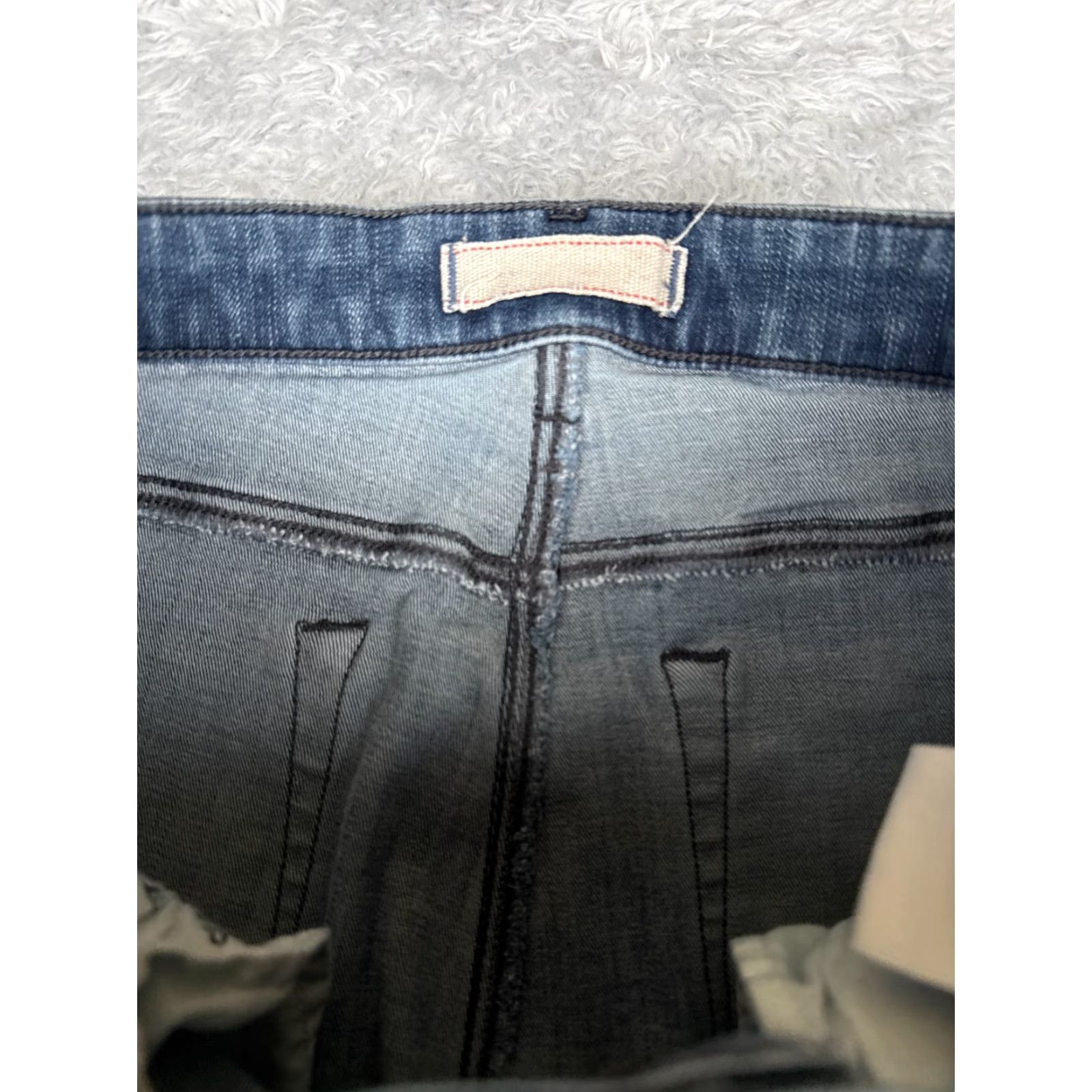 Uniqlo Uniqlo Jeans Womens 25 Blue Denim Skinny Mid Rise Cotton Blend 26x33 Size 42" / US 20 - 6 Thumbnail
