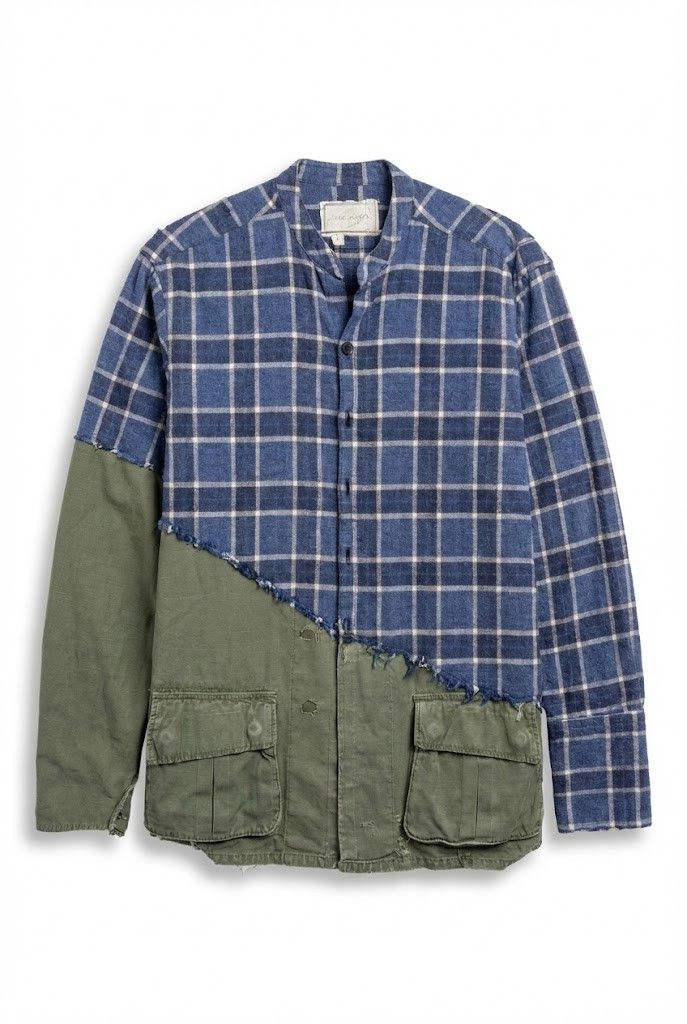 Greg Lauren GL 50/50 duffle flannel Size US S / EU 44-46 / 1 - 1 Thumbnail