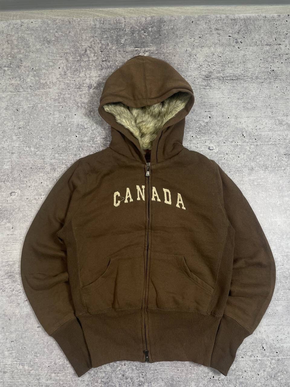 If Six Was Nine Vintage LGB IfSixWasNine Faux Fur Canada Zip Hoodie Y2K Size XL / US 12-14 / IT 48-50 - 1 Thumbnail