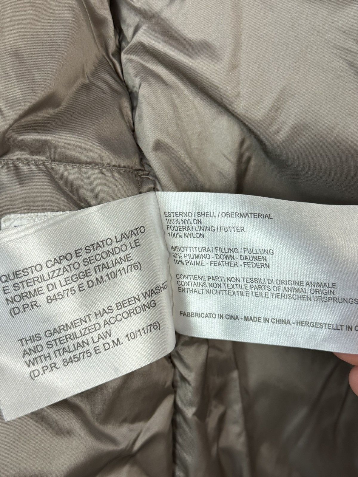 Other Cape Horn Quilted Black Puffer Down Wome’s Zip Jacket Size M / US 6-8 / IT 42-44 - 19 Thumbnail
