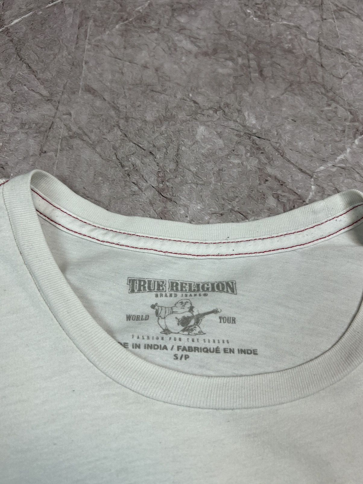 True Religion × Vintage True Religion Black Logo T Shirt Size US S / EU 44-46 / 1 - 3 Thumbnail