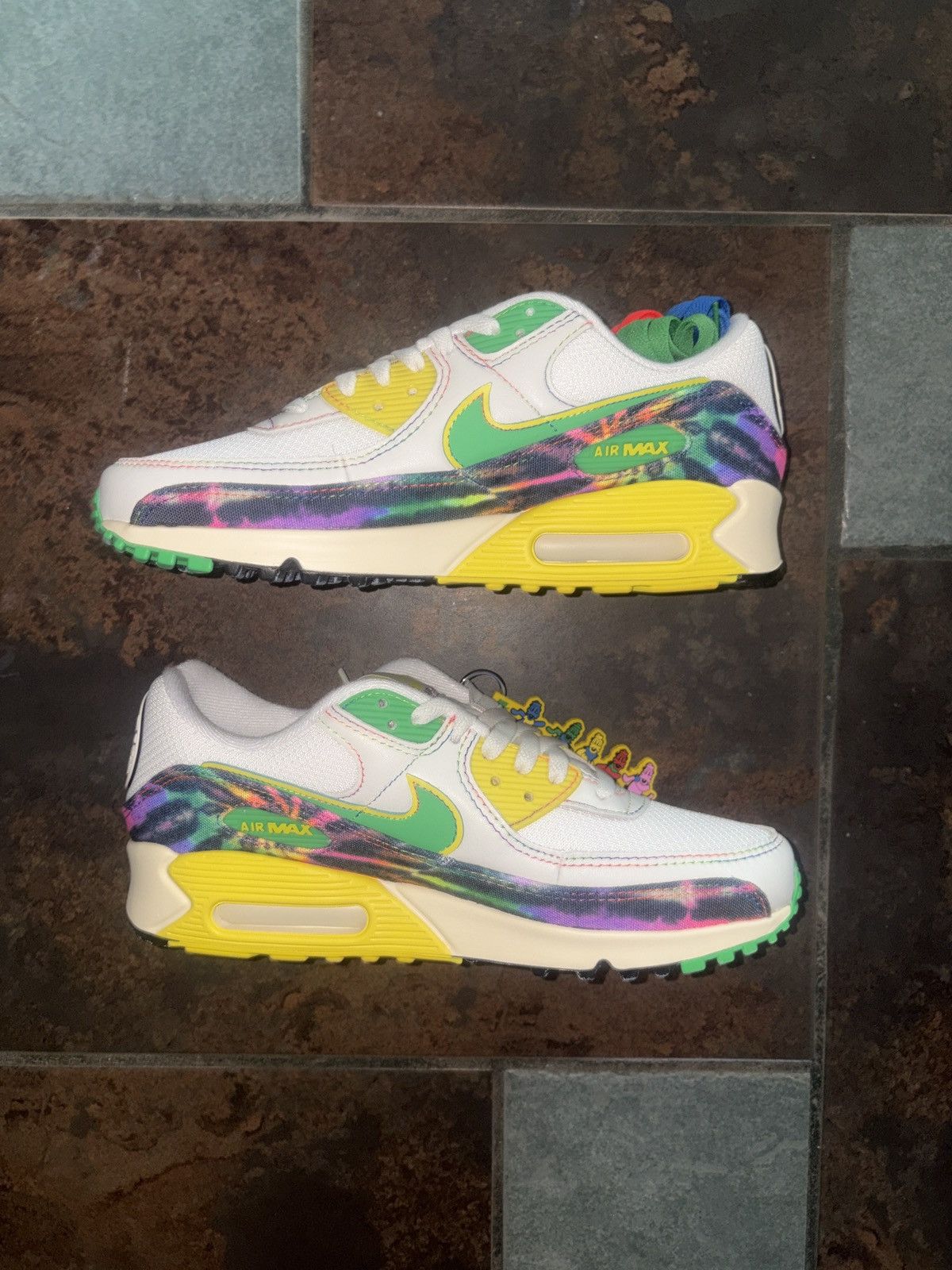 Nike Nike AM 90 “Grateful Dead U of Oregon Grateful Ducks” Sz 8.5 Size US 8.5 / EU 41-42 - 2 Thumbnail