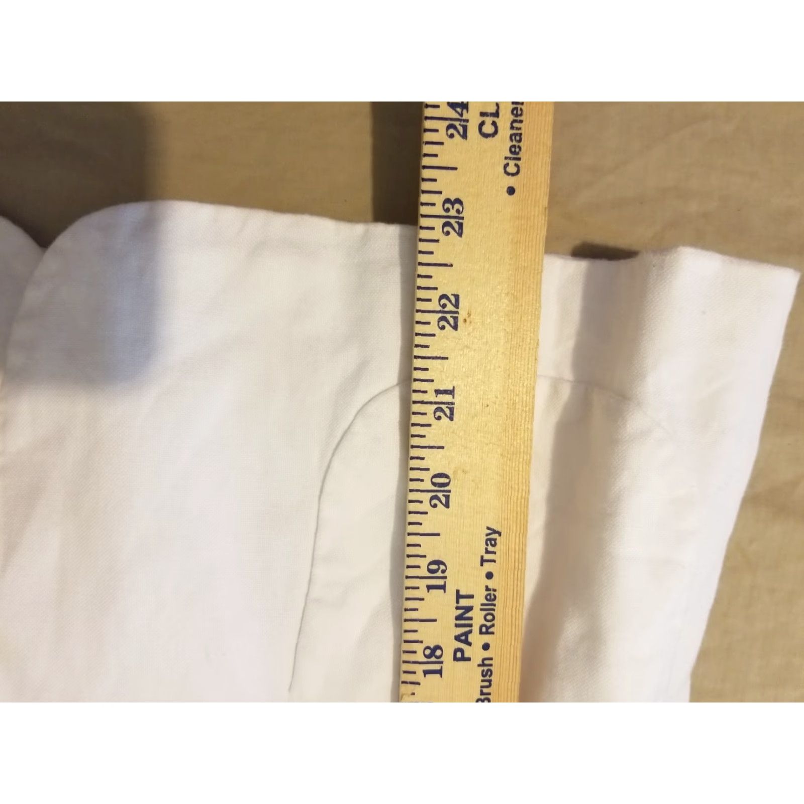 Banana Republic Womens Banana Republic Blazer Shirt Jacket Linen White 10 Regular Long Sleeve Buttoned Lined Polyester One Unit Womens Mens Girls Size L / US 10 / IT 46 - 7 Thumbnail