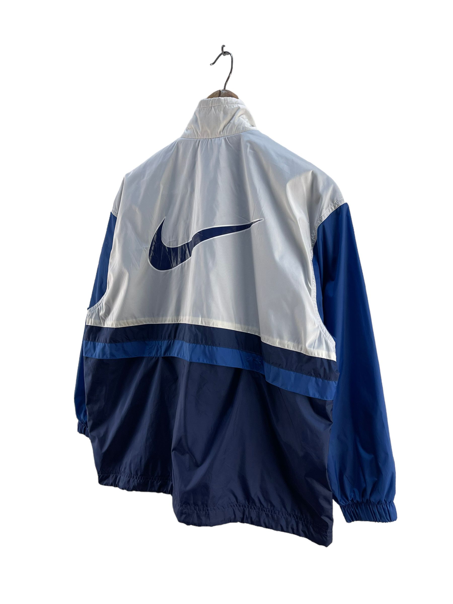 Nike Vintage Nike Swoosh Windbreaker Jacket Size S / US 4 / IT 40 - 7 Thumbnail