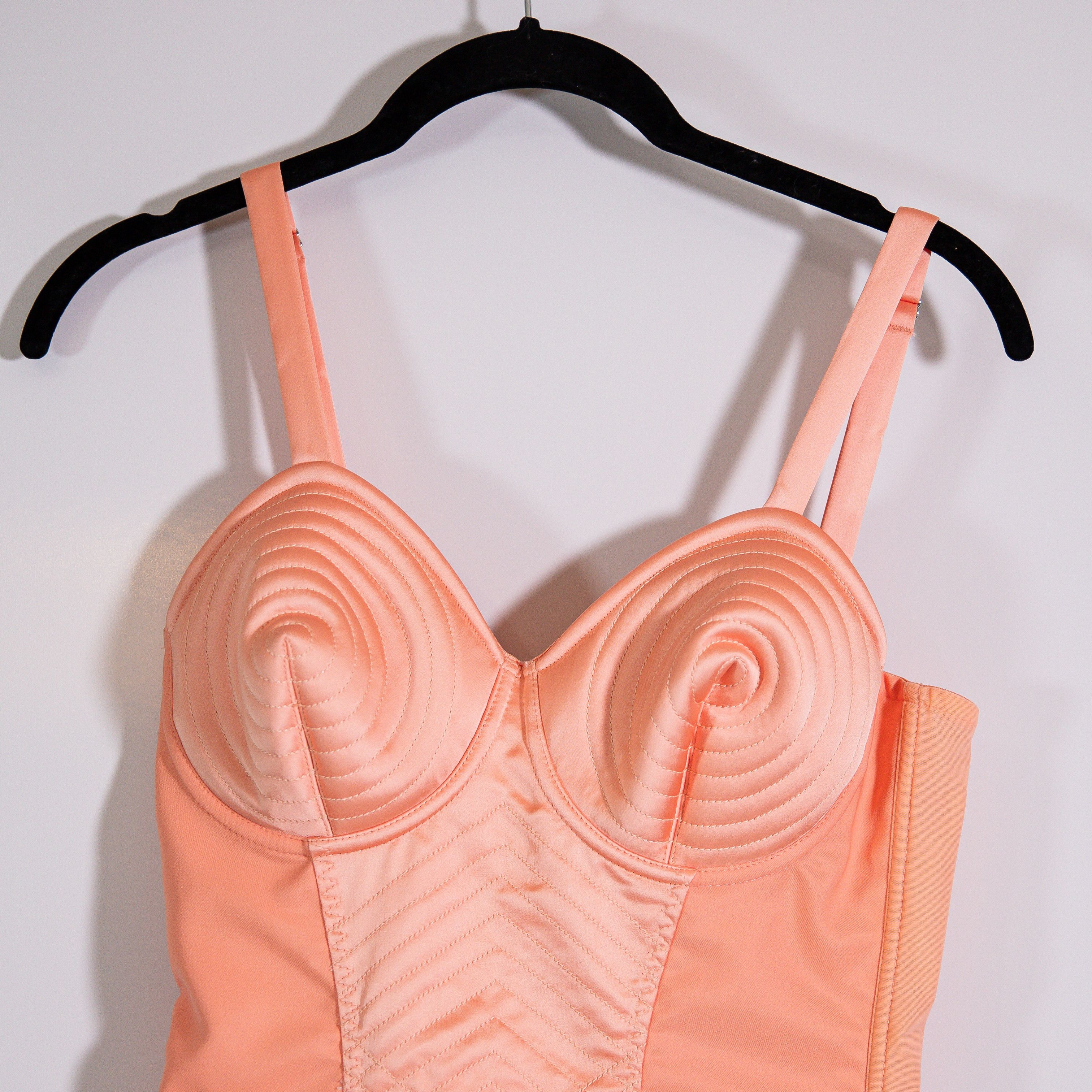 Jean Paul Gaultier Jean Paul Gaultier Iconic Cone Bra Satin Size XS / US 0-2 / IT 36-38 - 2 Thumbnail