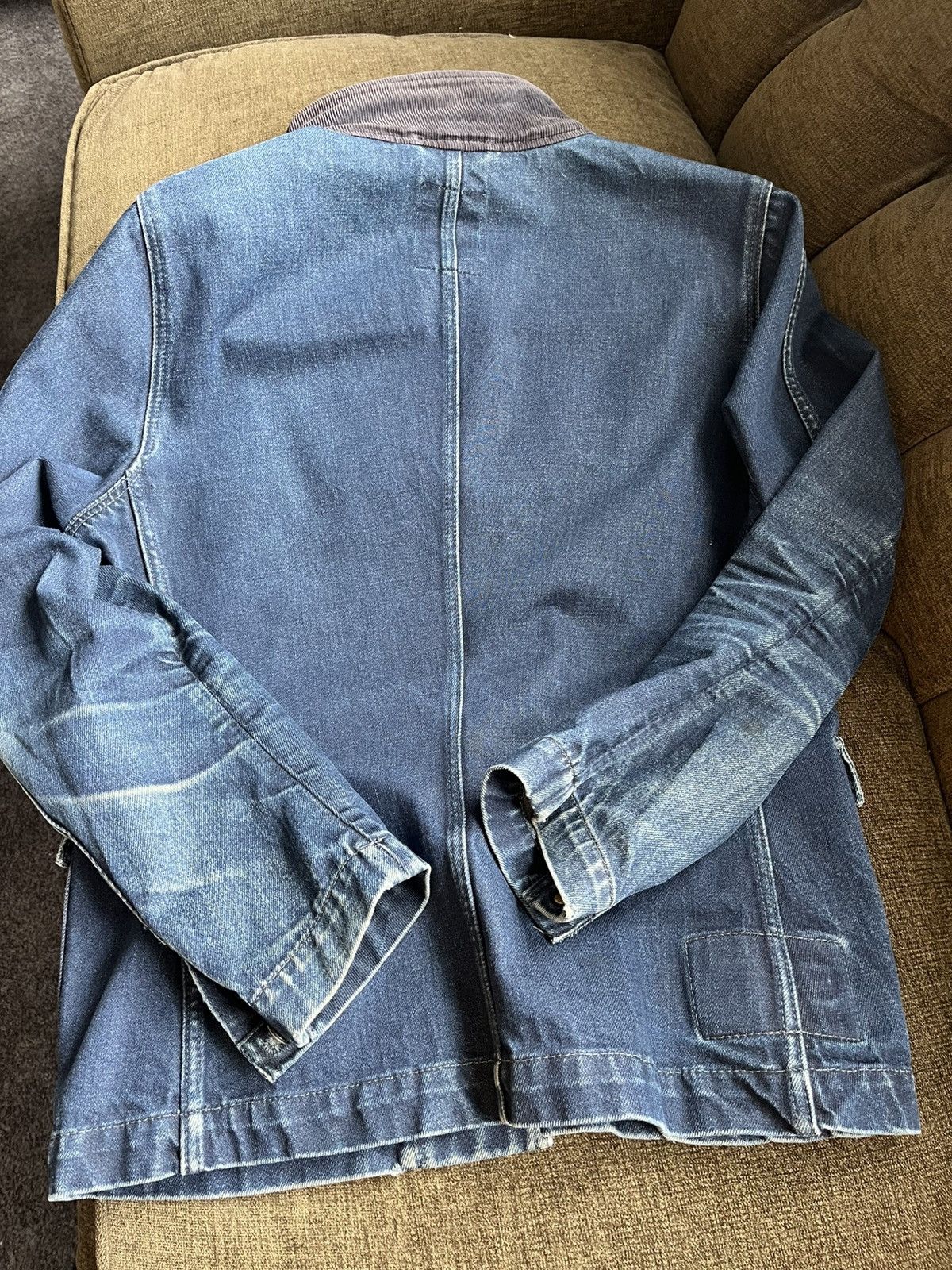 G-Star G-STAR men's hunter-Slim Japanese denim chore/blazer Size US M / EU 48-50 / 2 - 4 Thumbnail