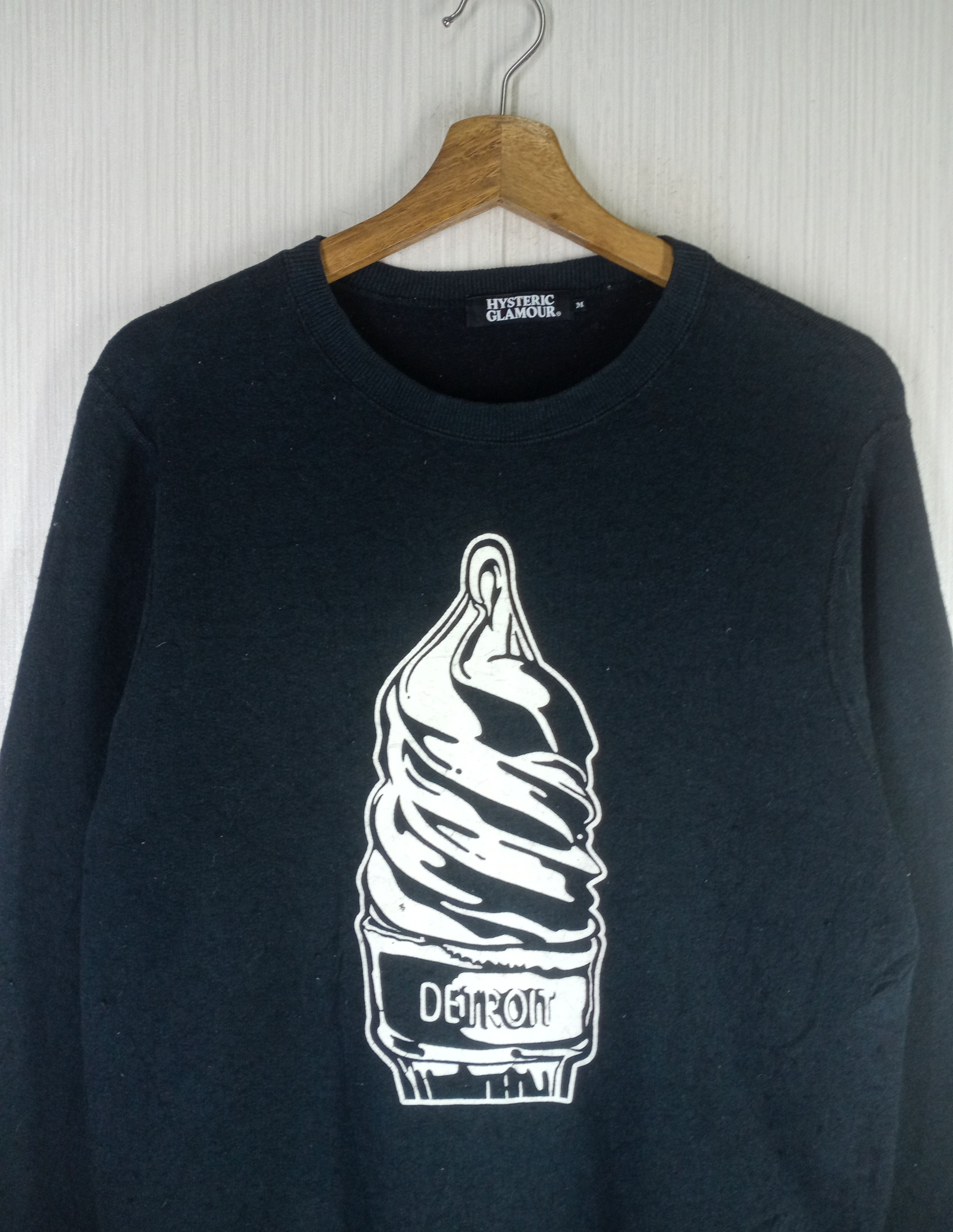 Hysteric Glamour Rare Vintage Hysteric Glamour Detroit Sweatshirt Size US M / EU 48-50 / 2 - 2 Thumbnail