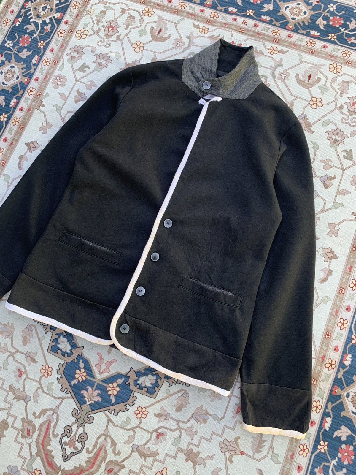 Sacai SACAI AW12 HYBRID CASHMERE COAT Size M / US 6-8 / IT 42-44 - 4 Thumbnail