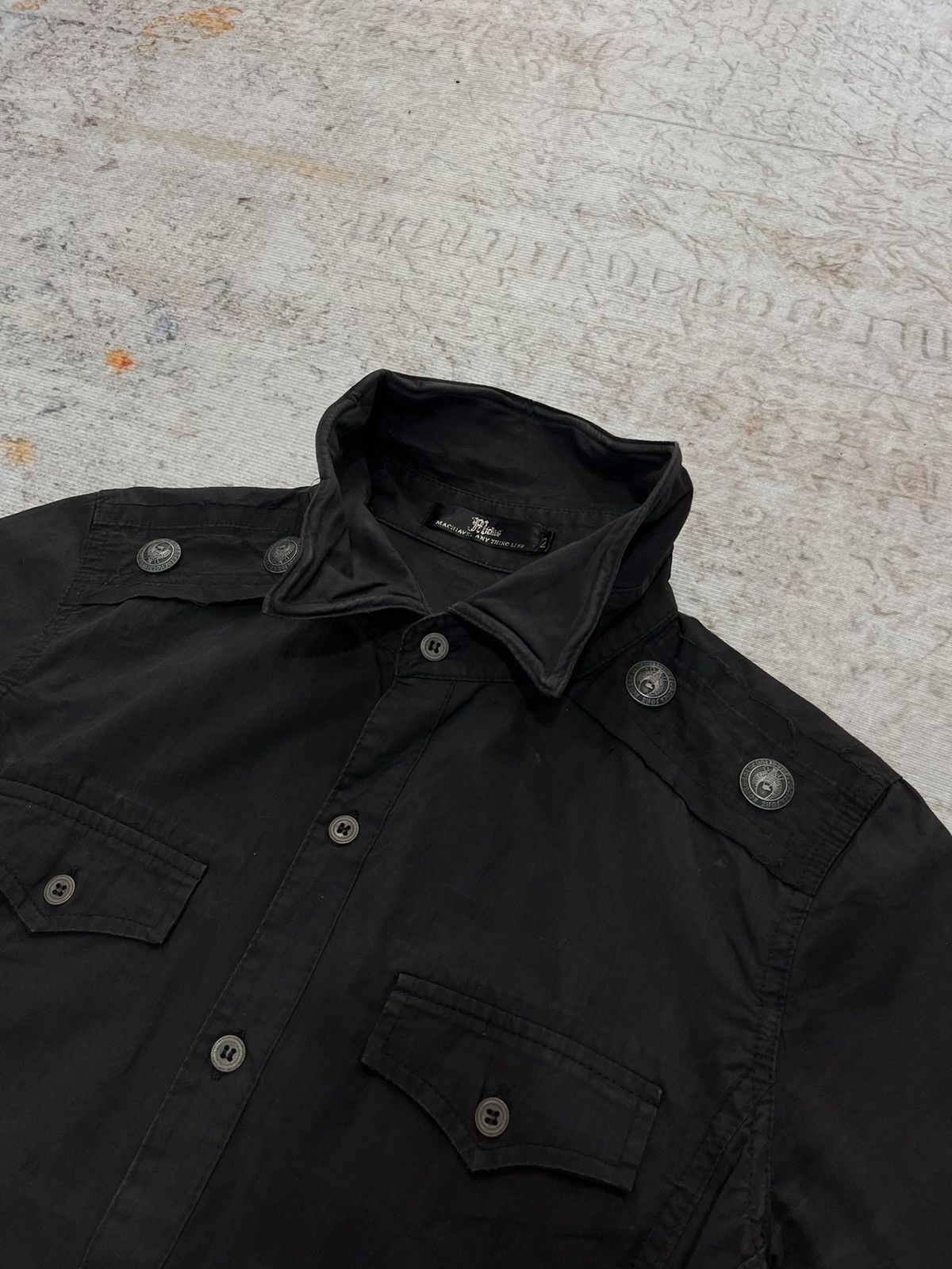 Japanese Brand 2000s Midas Japanese Punk Gothic Button Up Size US L / EU 52-54 / 3 - 5 Thumbnail