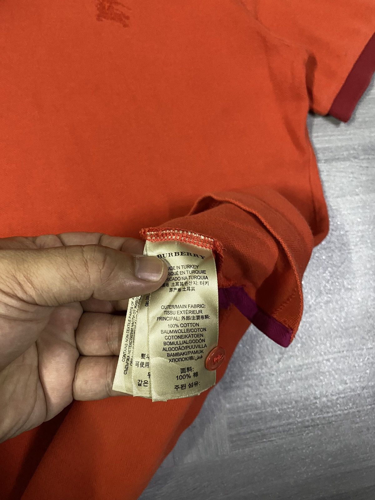 Burberry Burberry 🔥 RARE 🔥 Polo T-Shirt Size US M / EU 48-50 / 2 - 7 Thumbnail