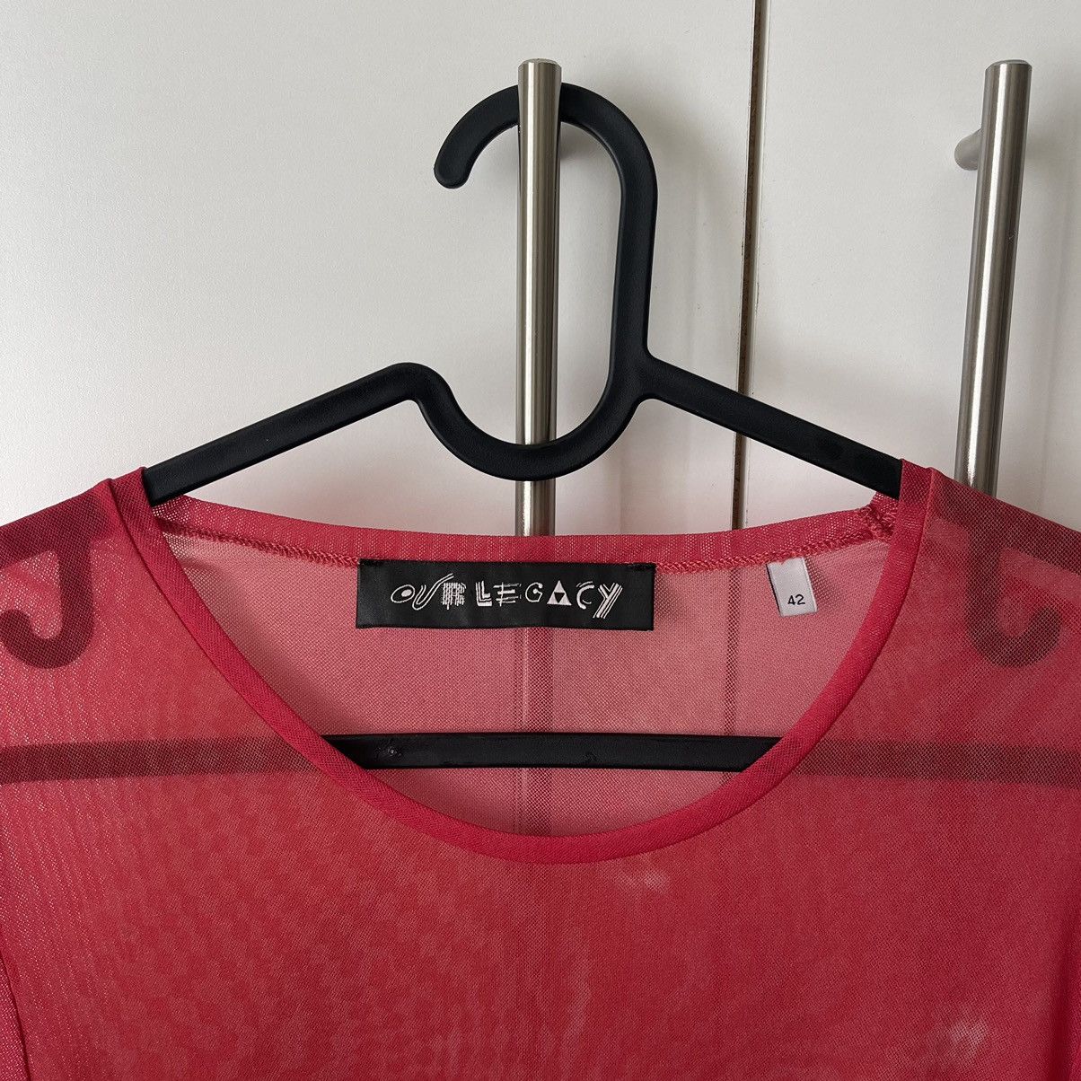 Our Legacy Our Legacy Mesh Printed Top Size M / US 6-8 / IT 42-44 - 2 Thumbnail