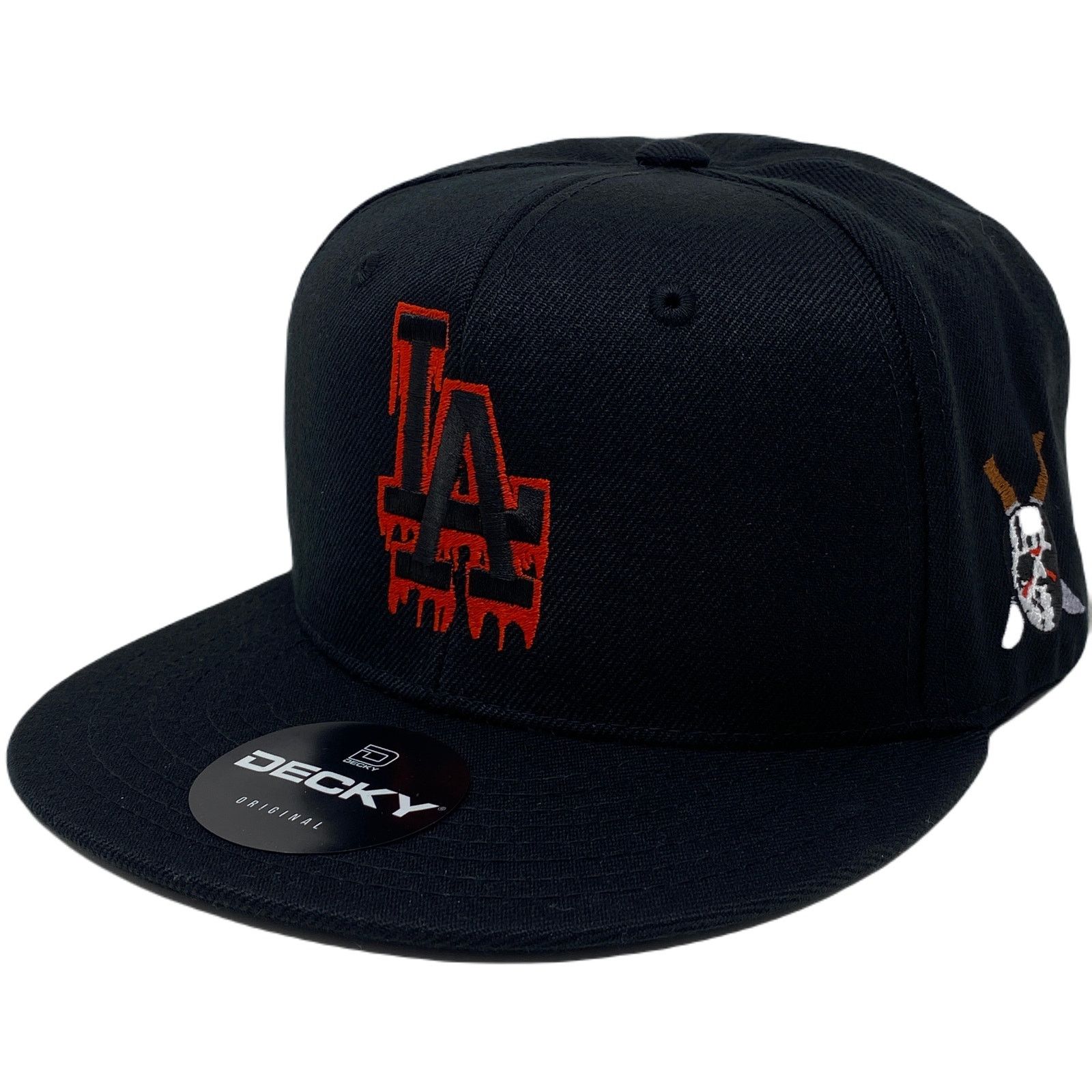 Other Los Angeles LA Halloween Blood Drip Red (Mask) Snapback Hat Size ONE SIZE - 3 Thumbnail